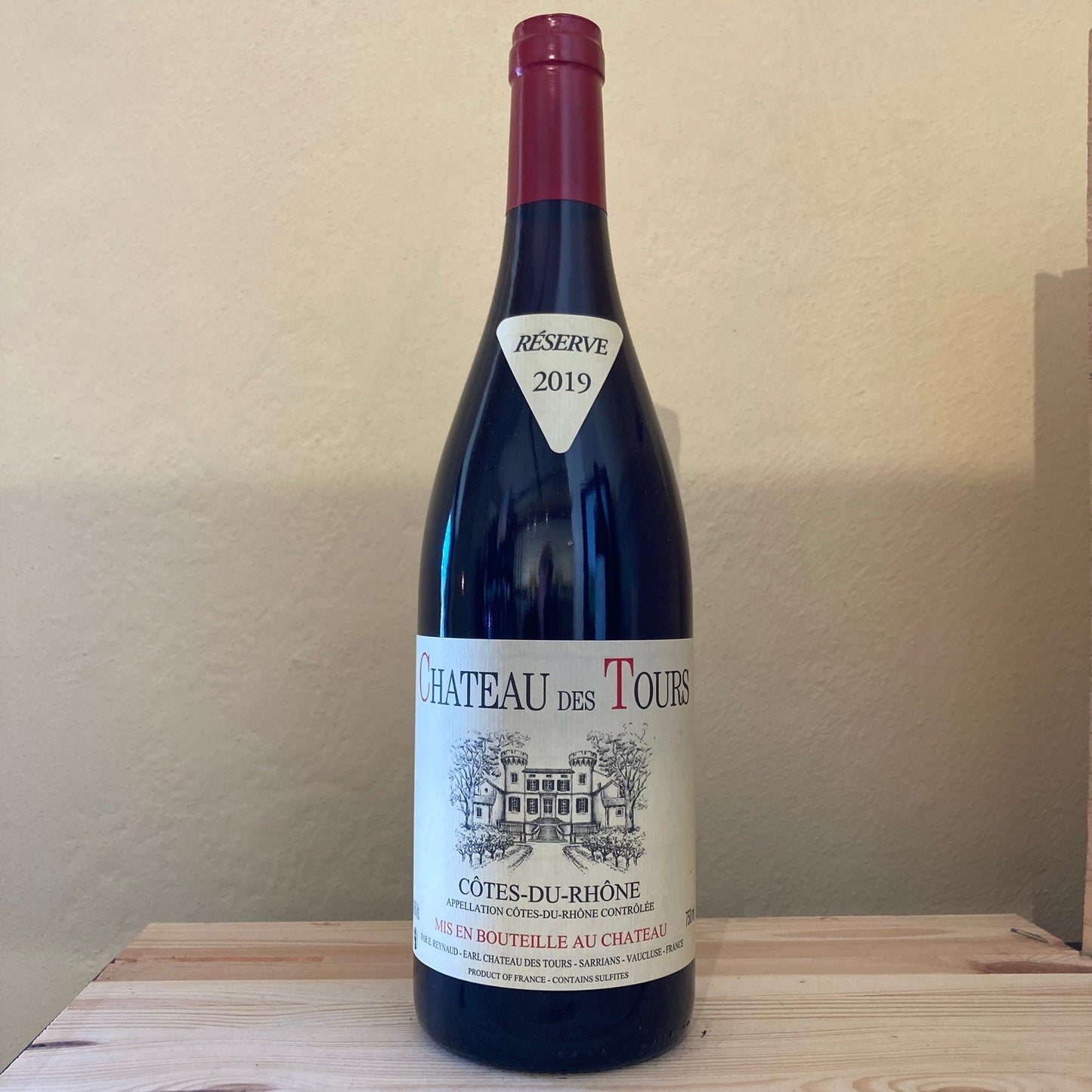 Chateau des Tours (Reynaud) Cotes-du Rhone Reserve 2019 Château des Tours