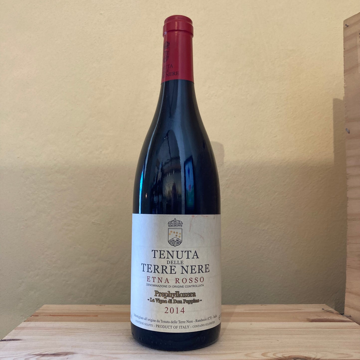 Tenuta delle Terre Nere Prephylloxera 'La Vigna di Don Peppino' Calderara Sottana Rosso 2014