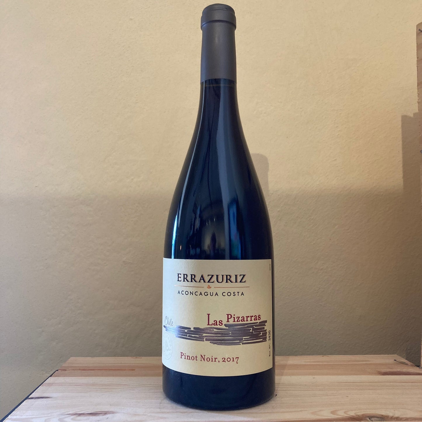 Errazuriz 'Las Pizarras' Pinot Noir Aconcagua Costa Chile 2017 Errazuriz