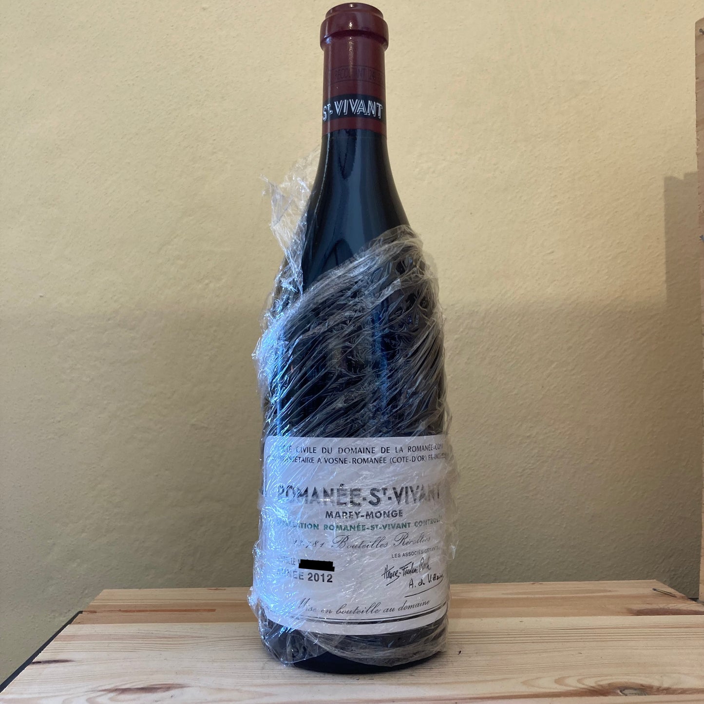 Domaine de la Romanee-Conti Romanee-Saint-Vivant Grand Cru 2012