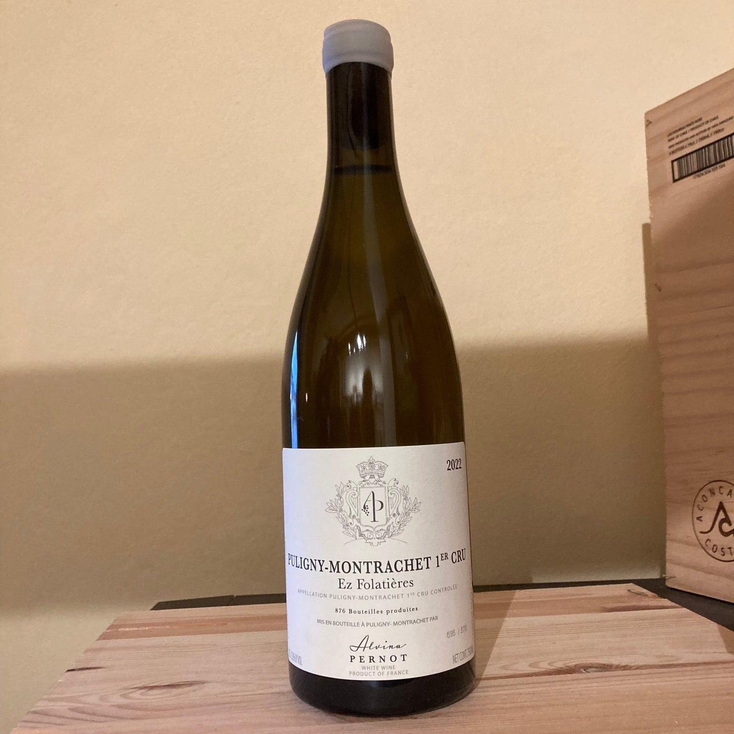 Alvina Pernot Les Folatieres Puligny-Montrachet Premier Cru 2022 Alvina Pernot