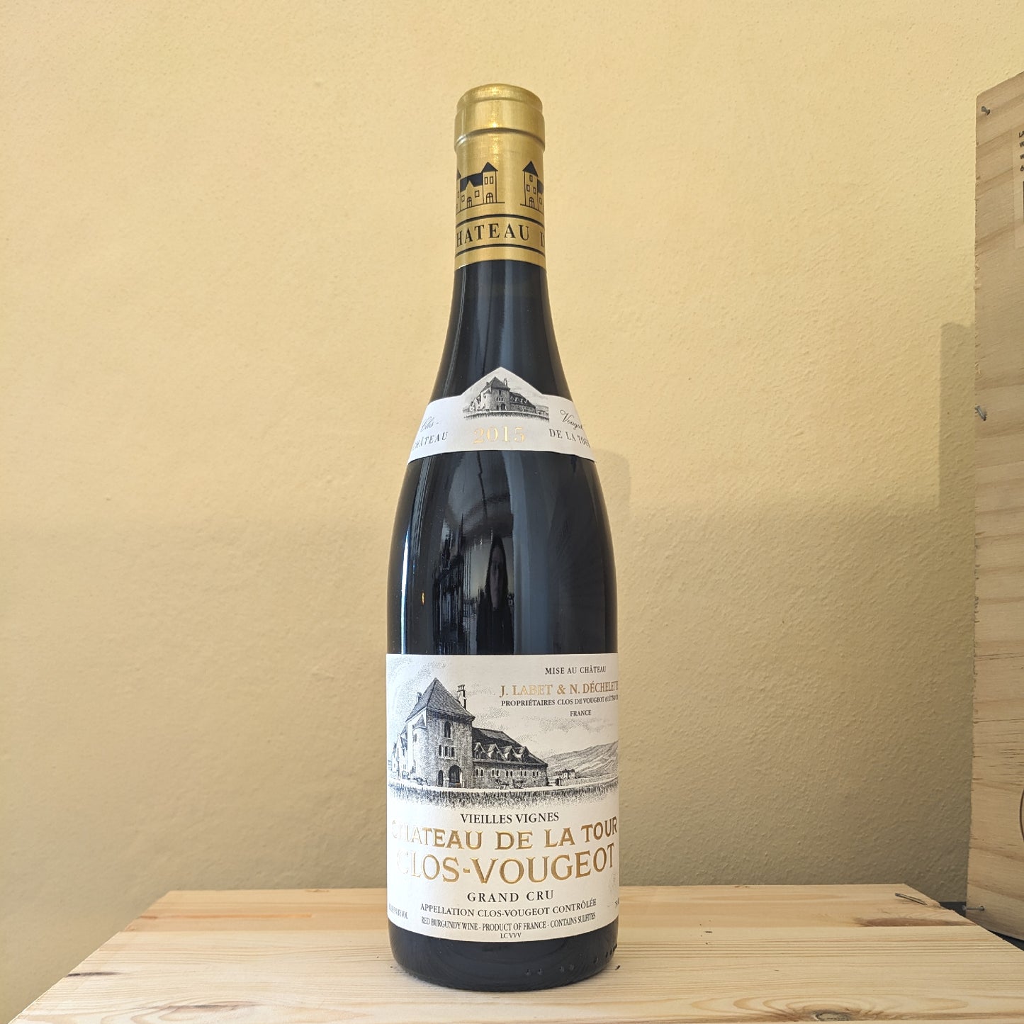 Chateau de La Tour Clos Vougeot Vieilles Vignes Grand Cru Bourgogne 2015