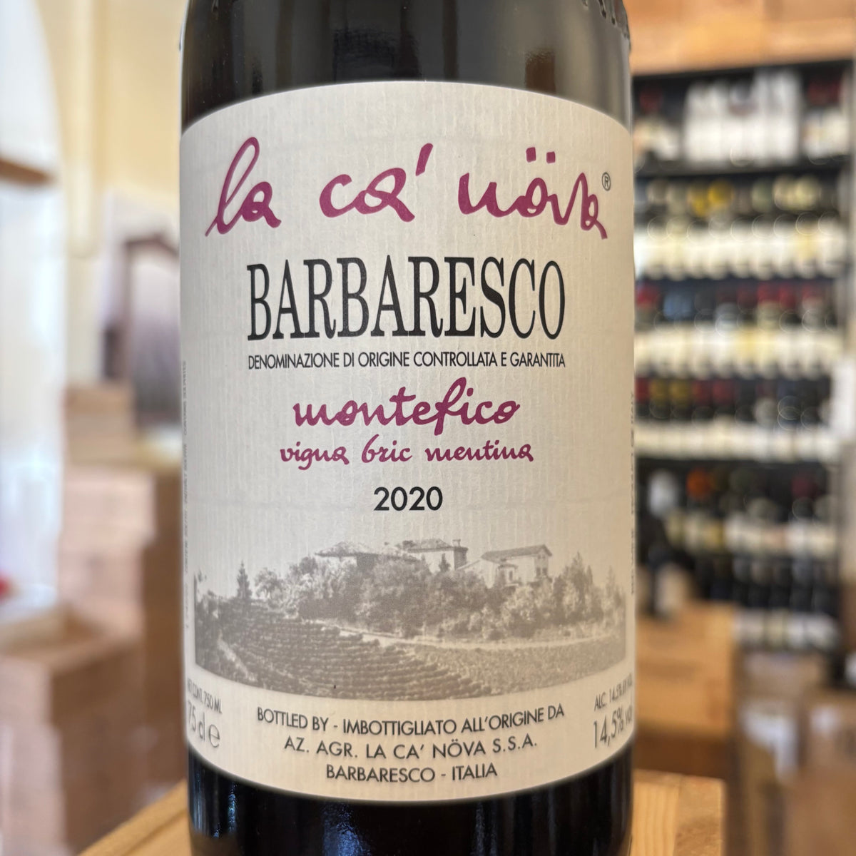 'Montefico' Vigna Bric Mentina Barbaresco 2020 La Ca Nova la ca nova