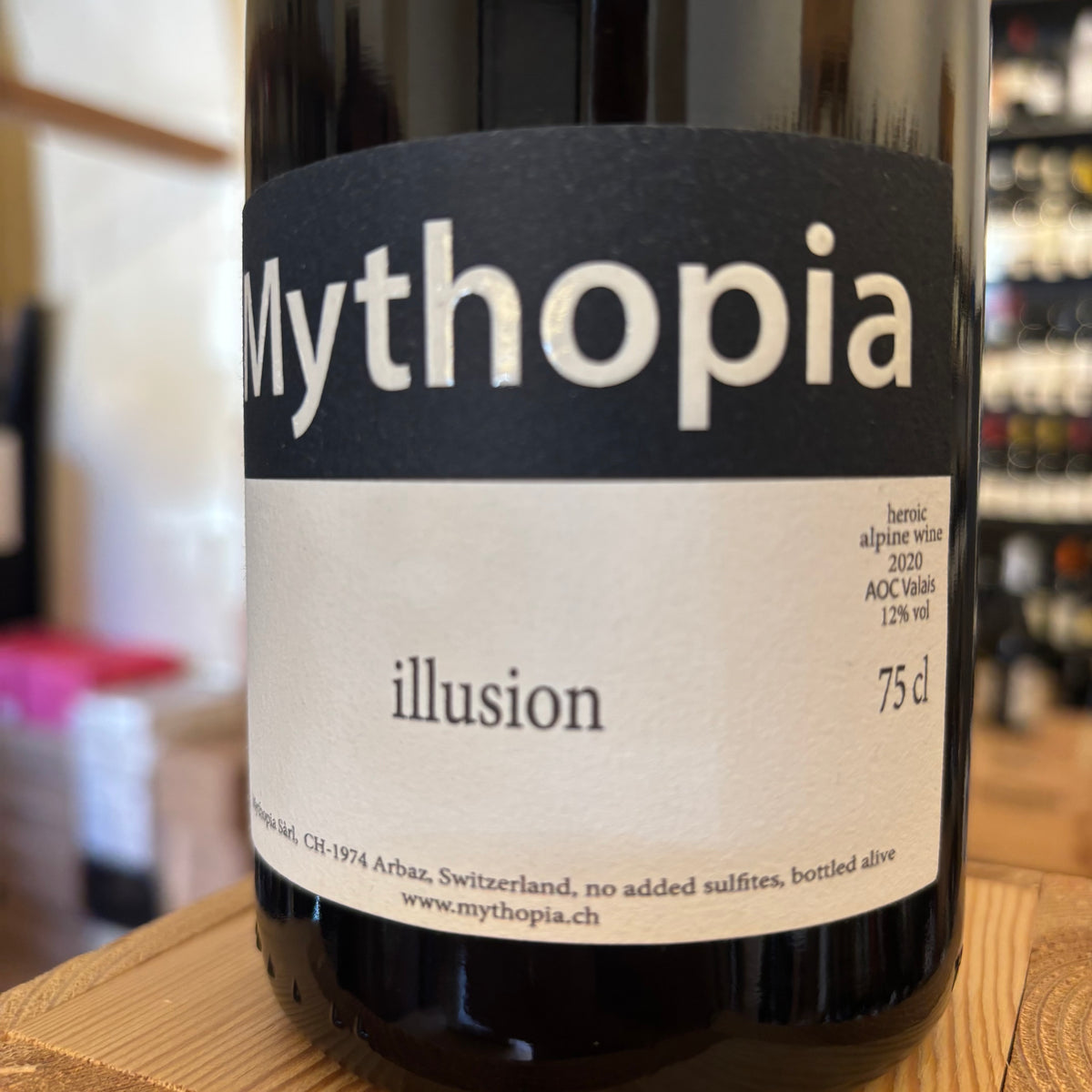 'Illusion' Pinot Noir Valais Switzerland 2020 Mythopia Mythopia
