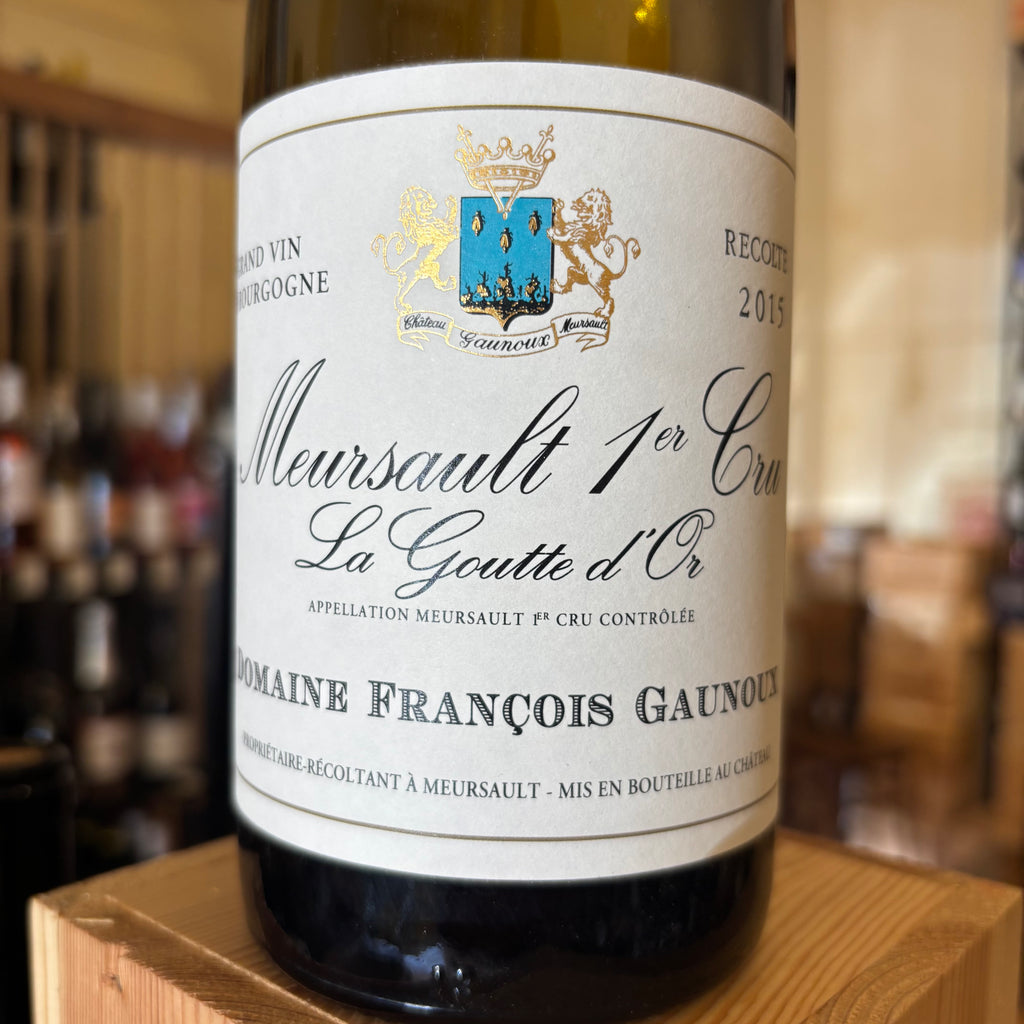 Meursault Premier Cru Goutte d'Or 2015 Domaine Francois Gaunoux francois gaunoux