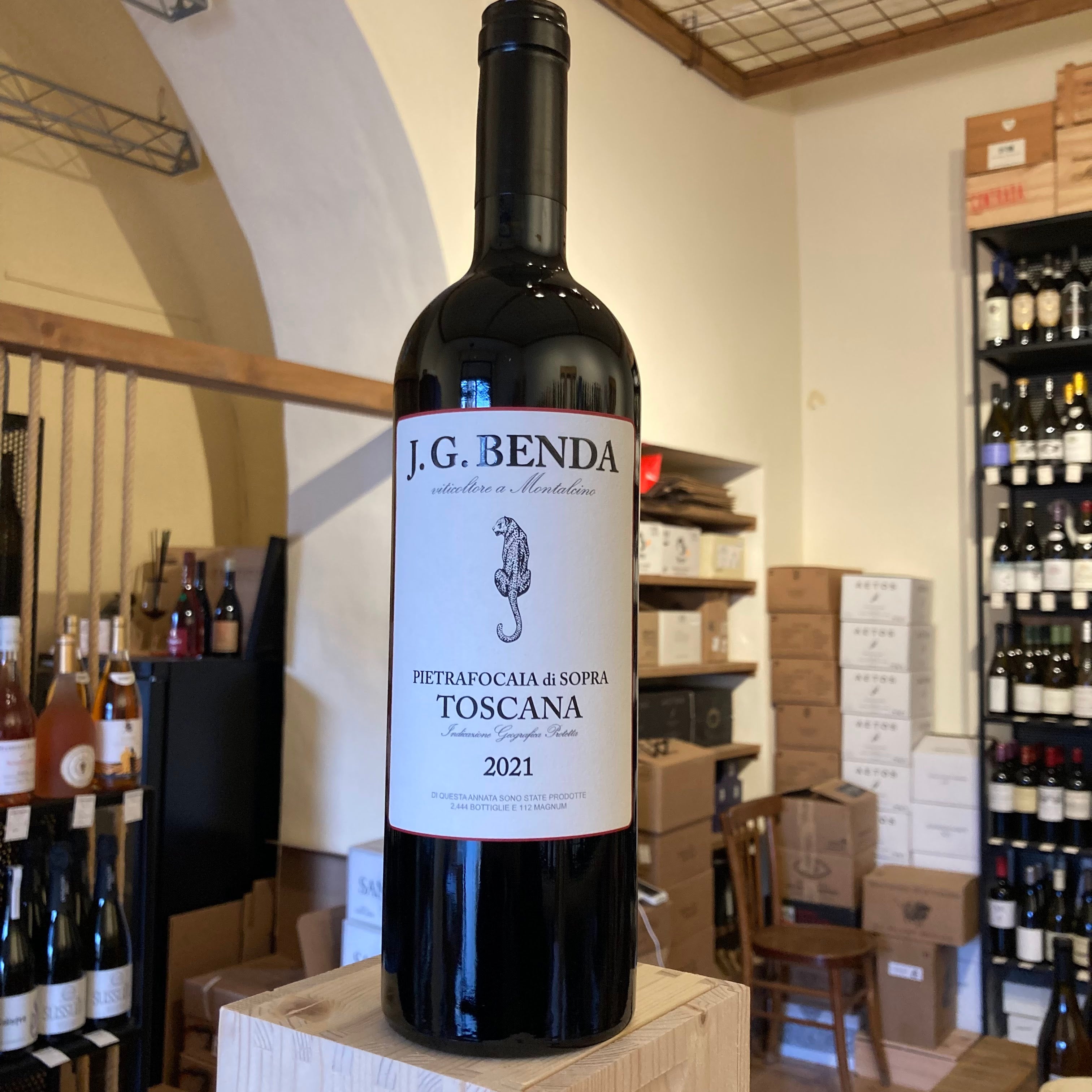 J.G. Benda Pietrafocaia di Sopra IGT Toscana 2021