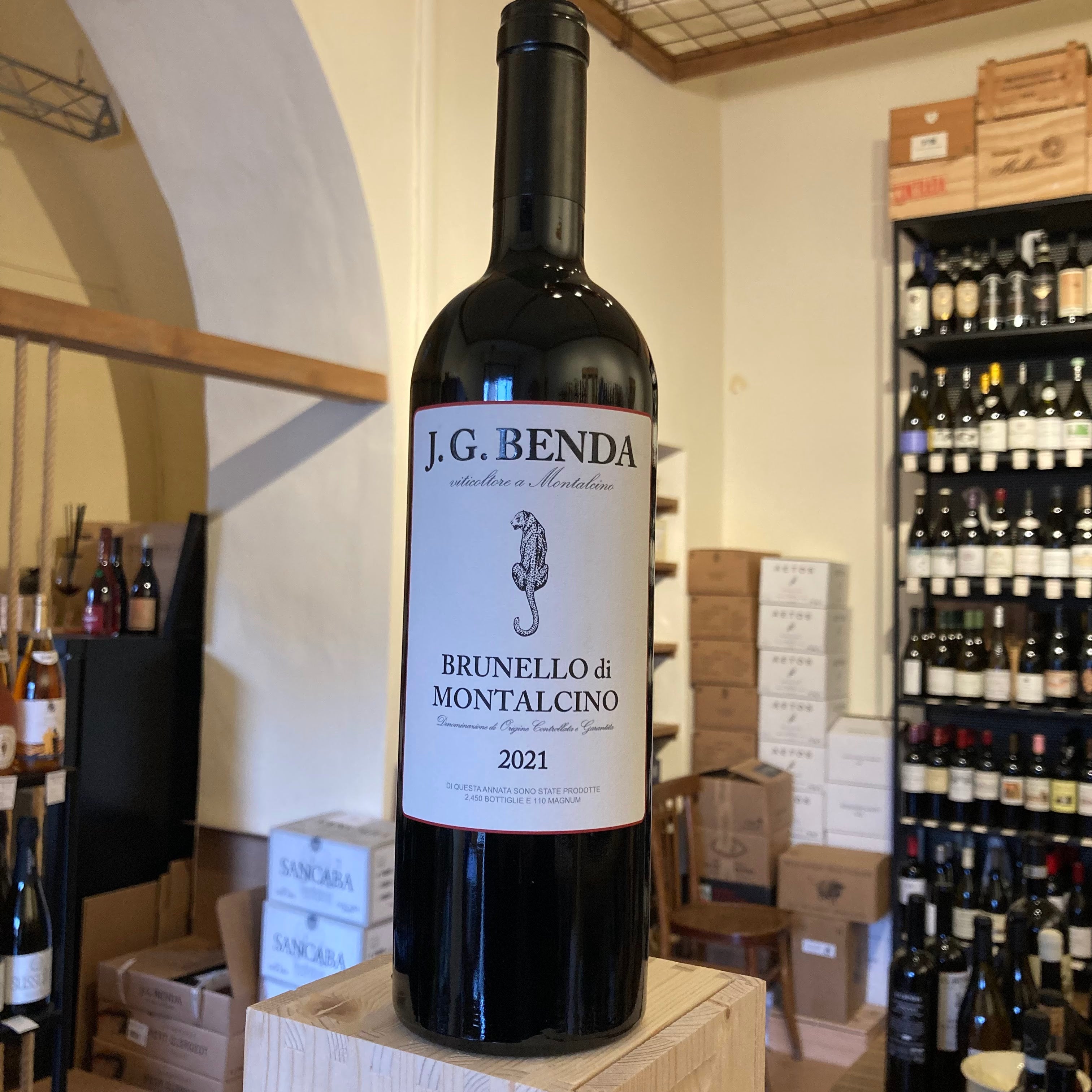 J.G. Benda Brunello di Montalcino 2021 j. G. Benda