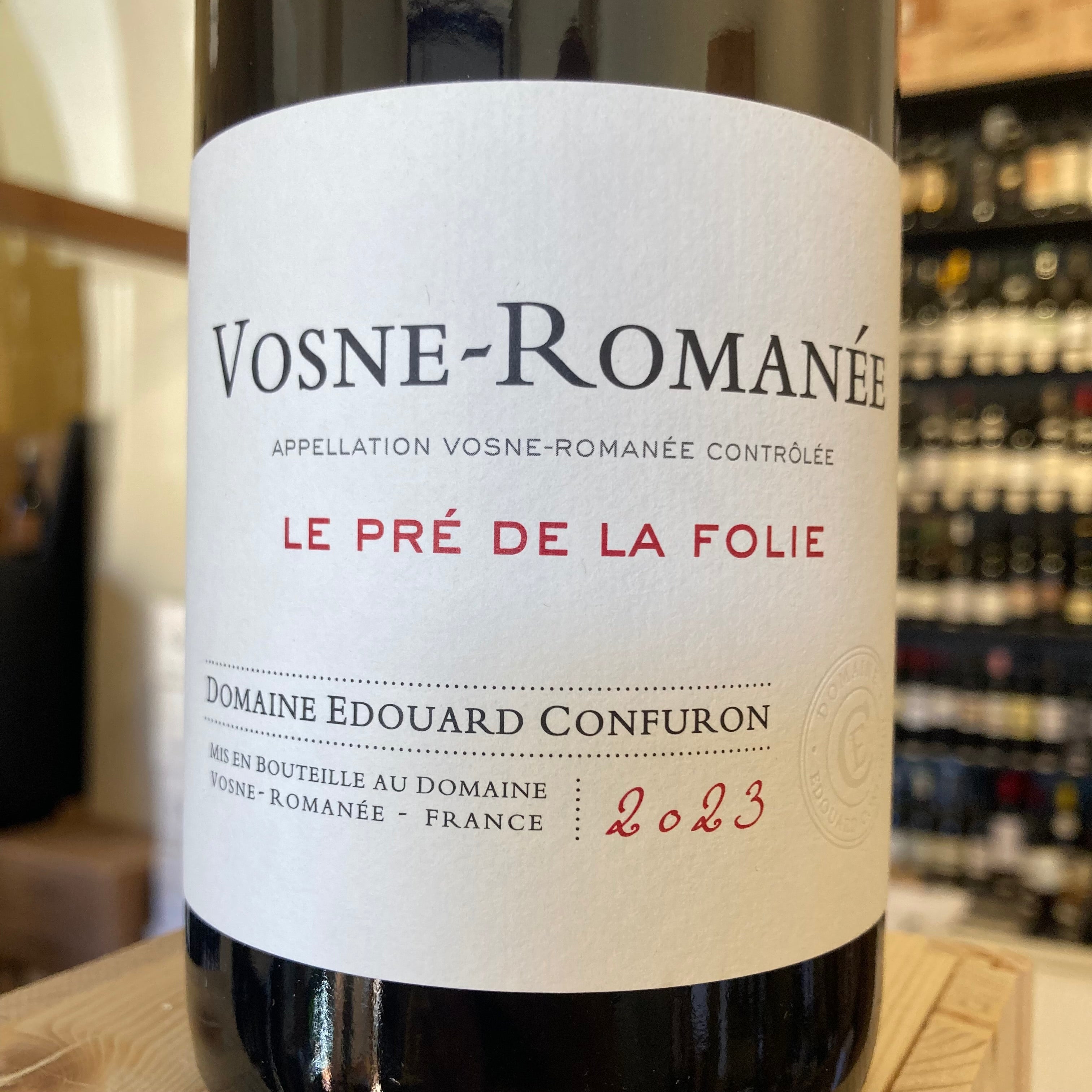 Domaine Edouard Confuron Vosne-Romanee 'Le Pre de la Folie' 2023 Edouard Confuron