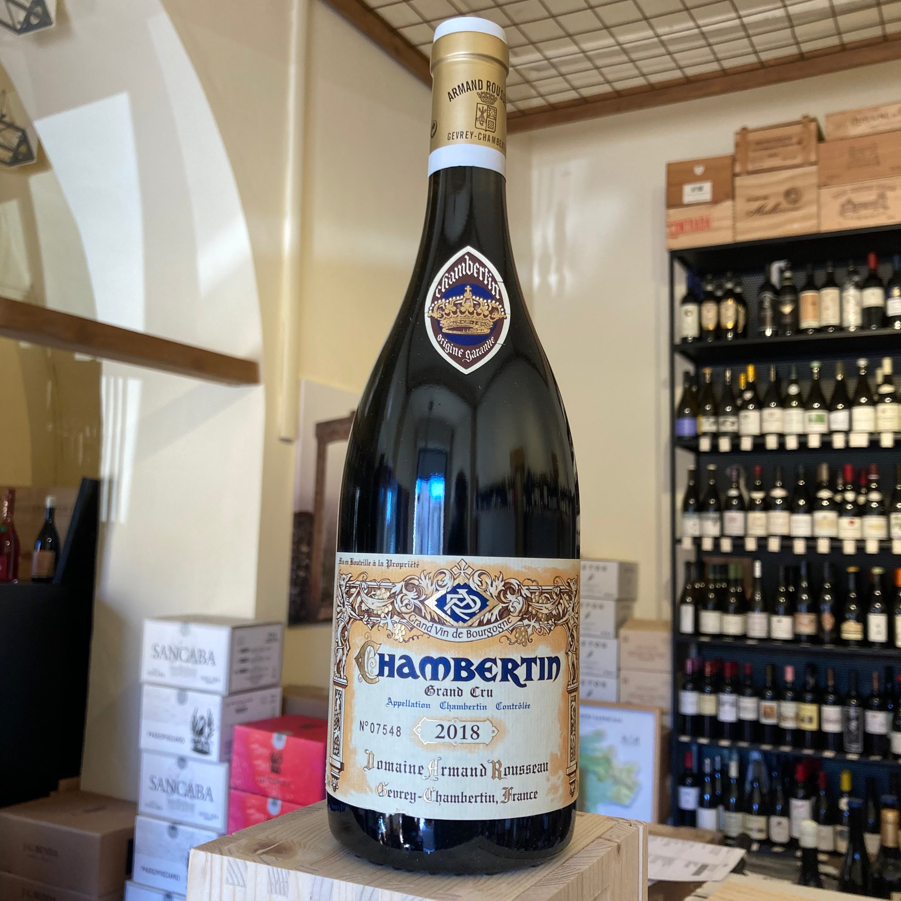 Domaine Armand Rousseau Pere et Fils Chambertin 2018 (cassa legno) Rousseau