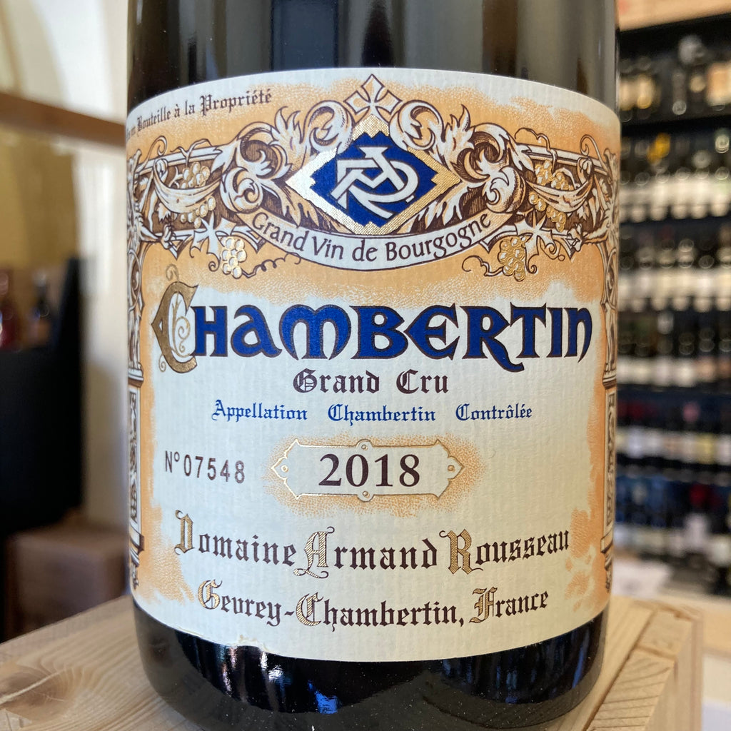 Domaine Armand Rousseau Pere et Fils Chambertin 2018 (cassa legno) Rousseau