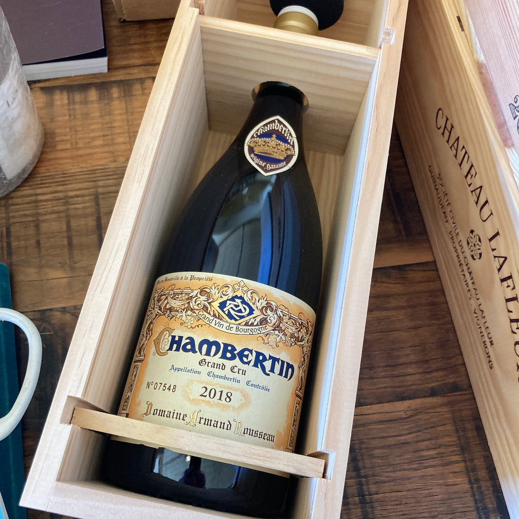 Domaine Armand Rousseau Pere et Fils Chambertin 2018 (cassa legno) Rousseau