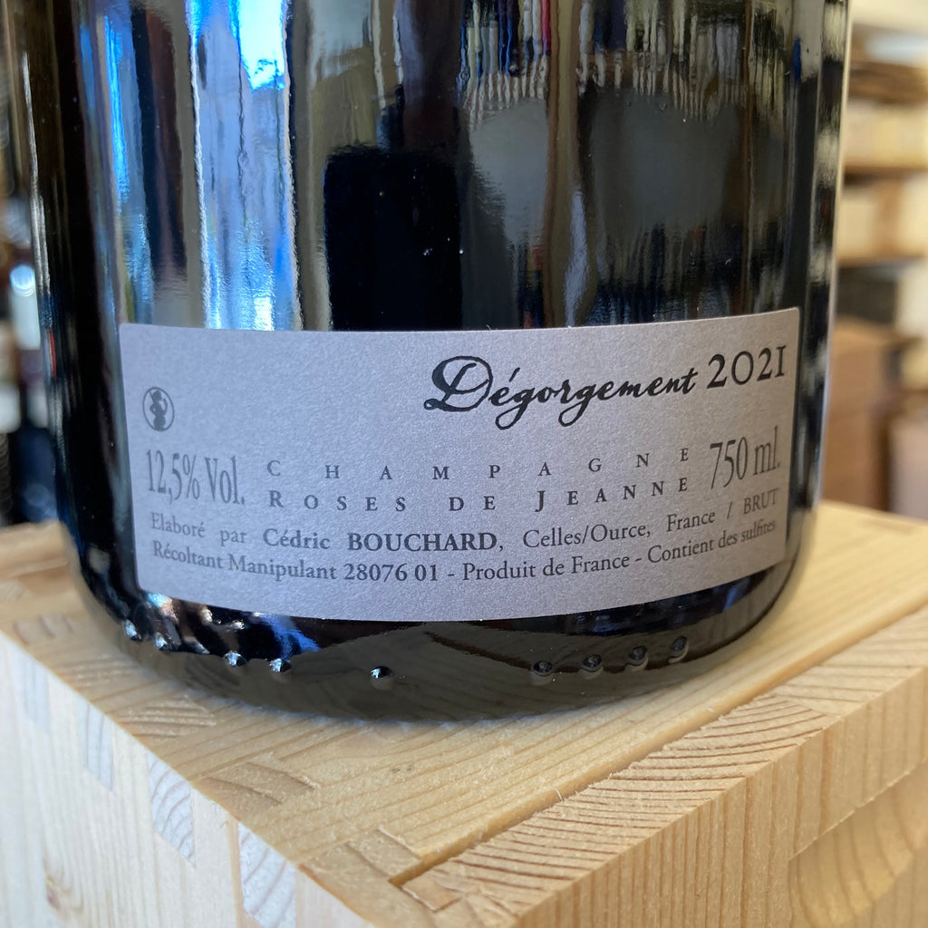 Cedric Bouchard Roses de Jeanne 'VV-Cote de Val Vilaine' Blanc de Noirs 2019