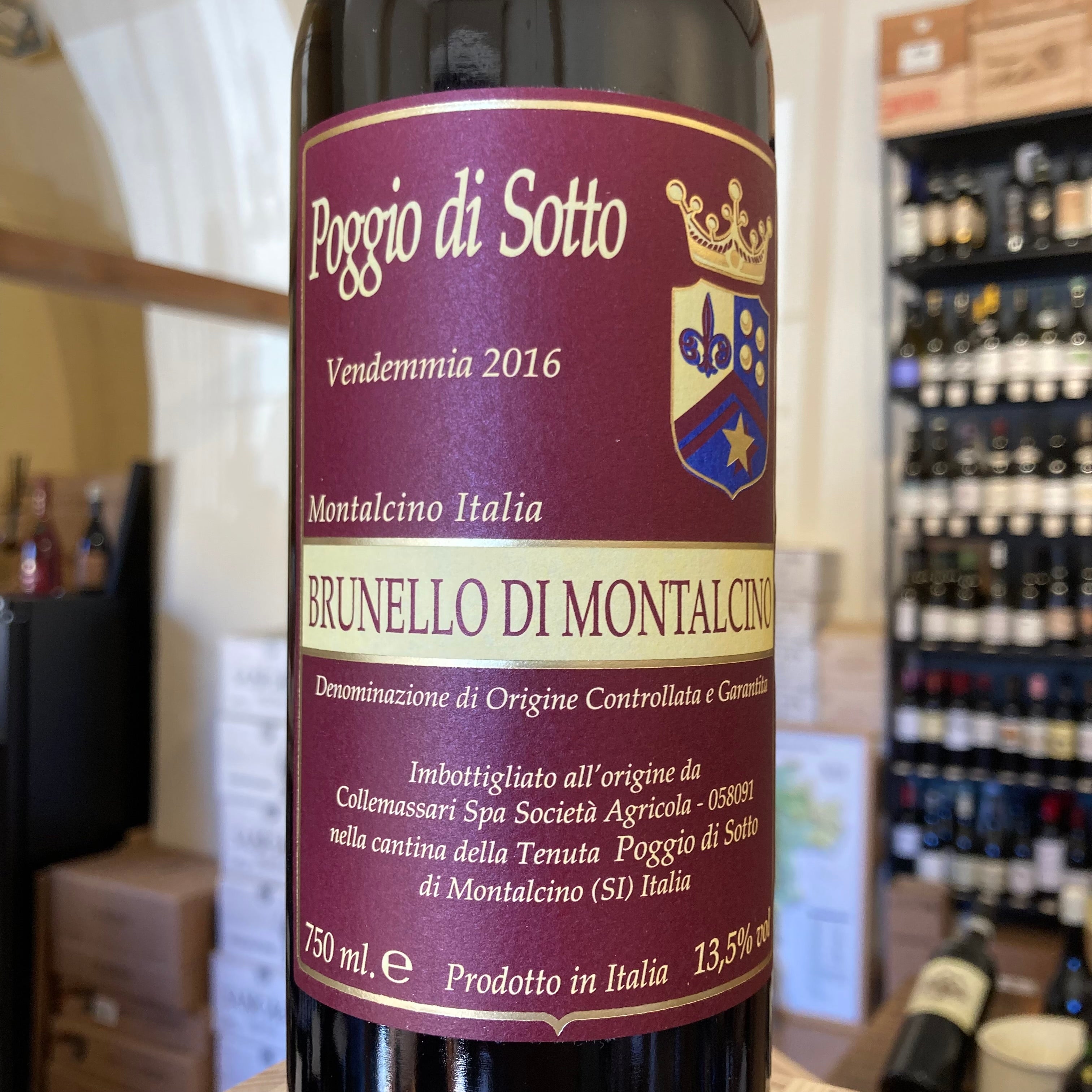 Fattoria Poggio di Sotto Brunello di Montalcino 2016 Poggio di Sotto
