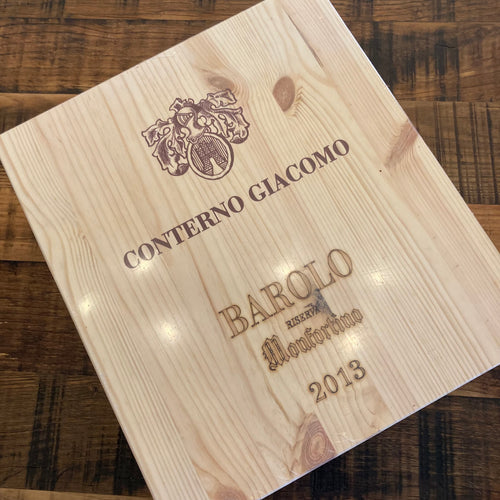 Barolo Riserva Monfortino 2013 (cassa in legno, 3 bot.) Giacomo Conterno giacomo conterno