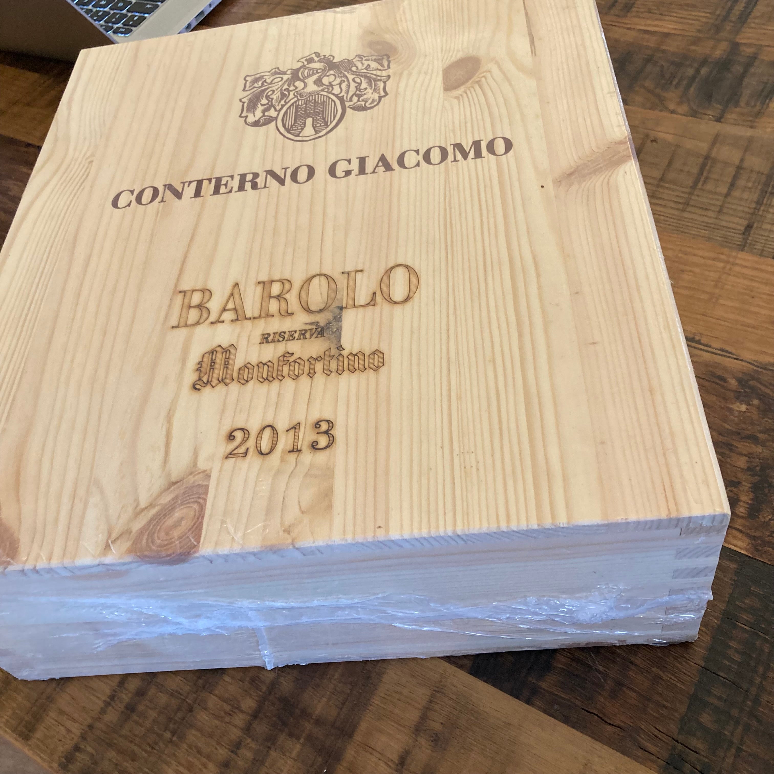 Barolo Riserva Monfortino 2013 (cassa in legno, 3 bot.) Giacomo Conterno giacomo conterno