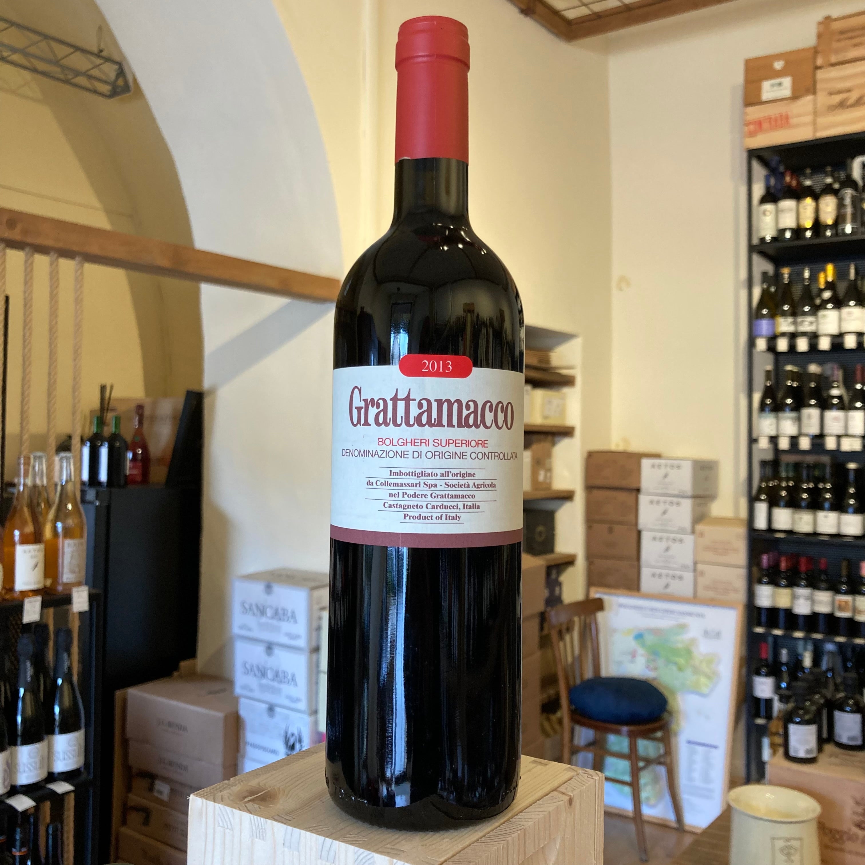 Podere Grattamacco Bolgheri Superiore 2013 Podere Grattamacco