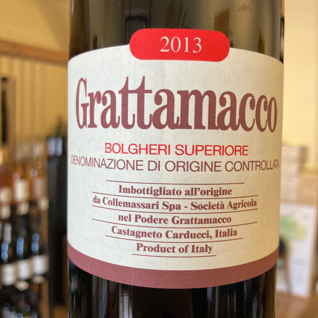 Podere Grattamacco Bolgheri Superiore 2013 Podere Grattamacco