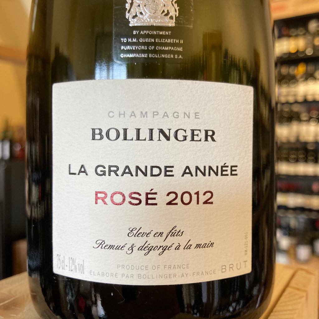 Bollinger La Grande Année Rose 2012 Bollinger
