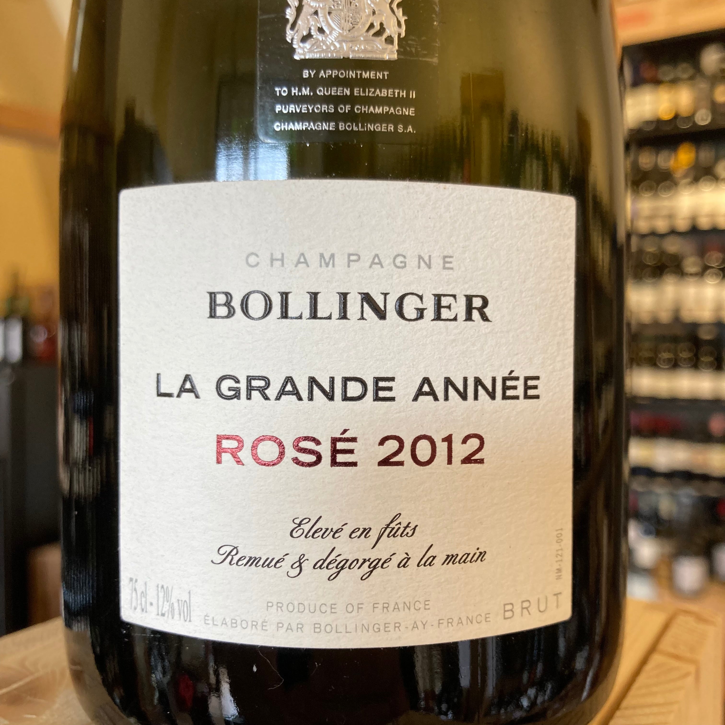 Bollinger La Grande Année Rose 2012 Bollinger
