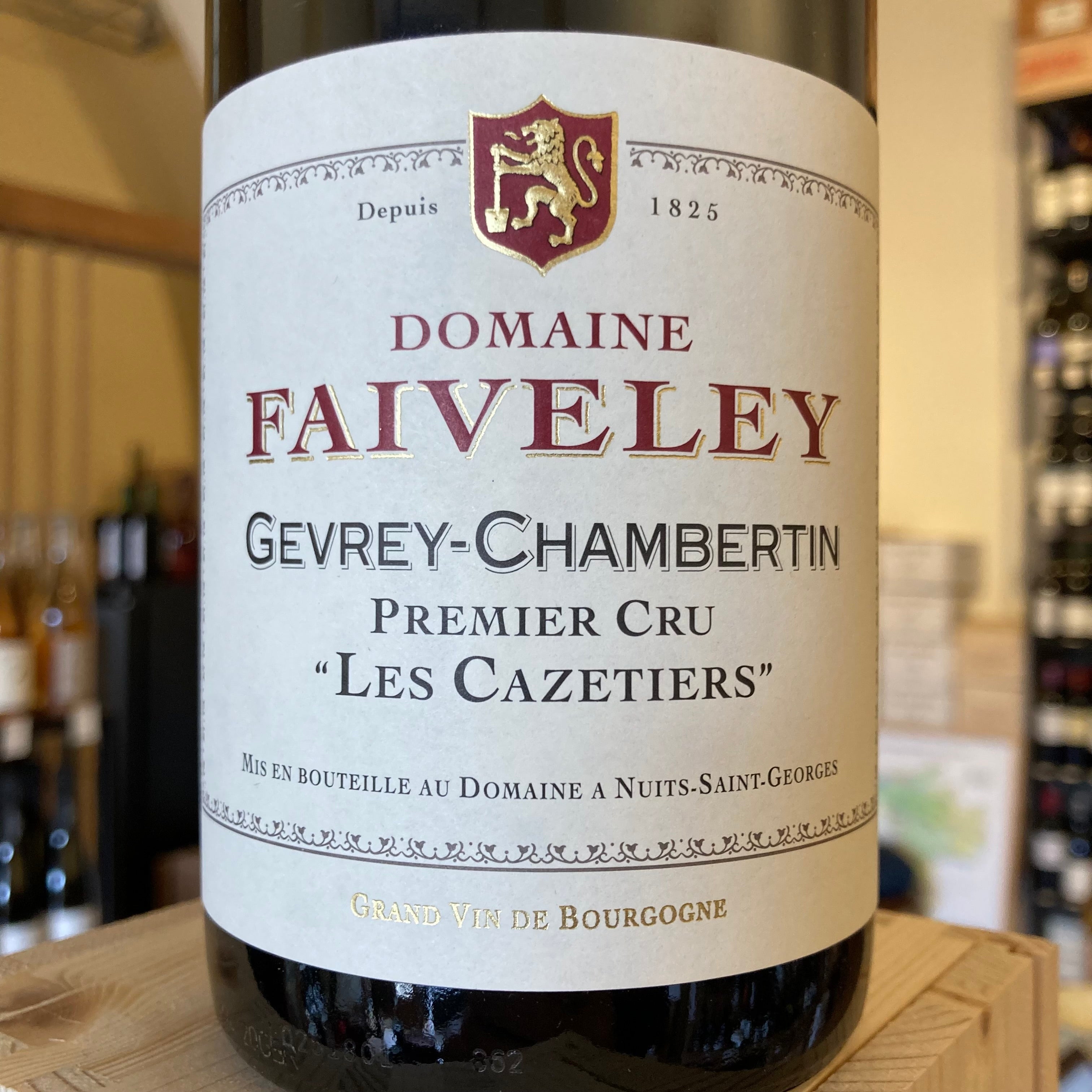 Domaine Faiveley Gevrey-Chambertin 1er Cru « Les Cazetiers » 2018 Faiveley