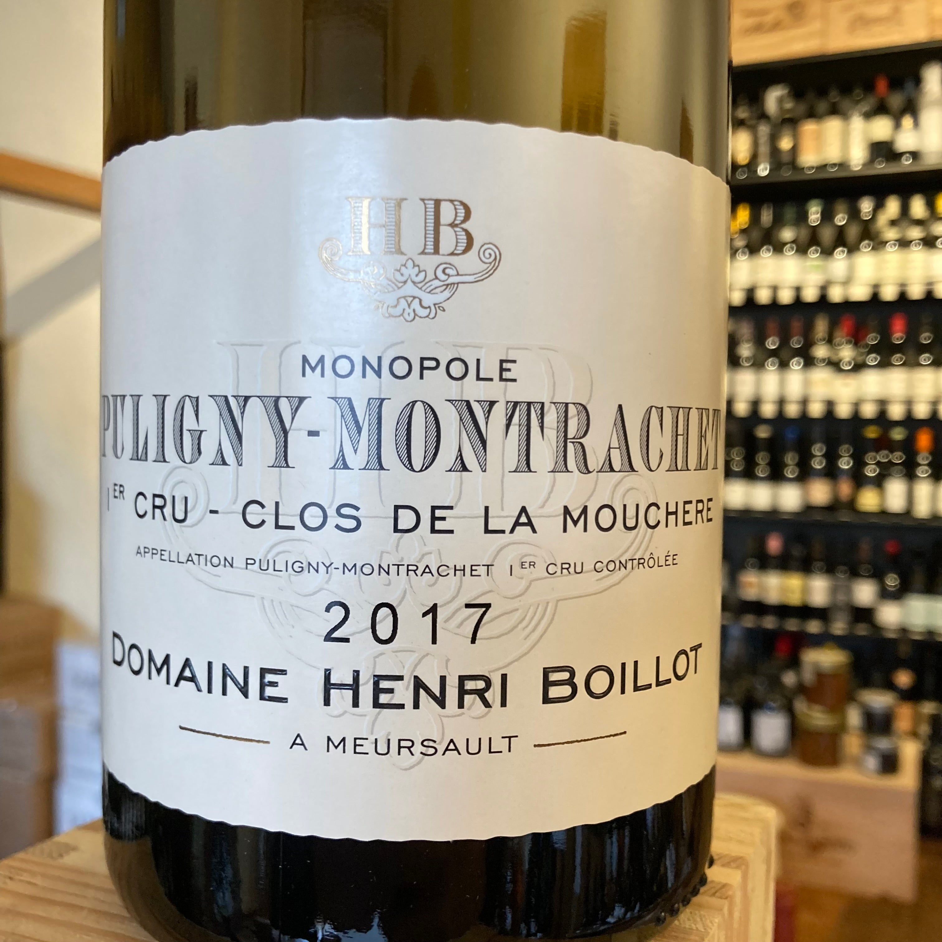 Clos de la Mouchere Monopole Puligny-Montrachet Premier Cru 2017 (magnum) Henri Boillot Henri Boillot