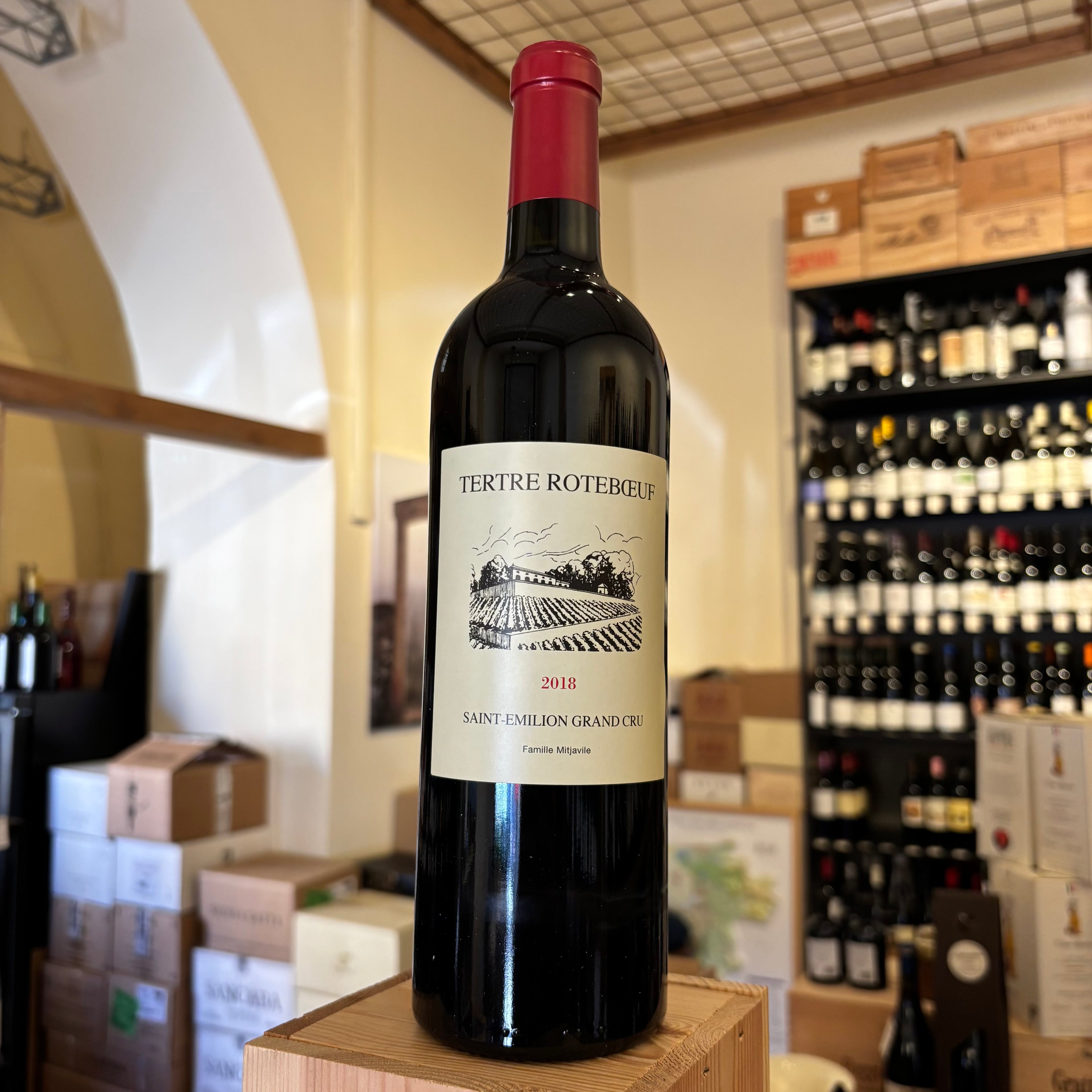 Saint-Emilion Grand Cru 2018 Chateau Le Tertre-Roteboeuf tertre-roteboeuf
