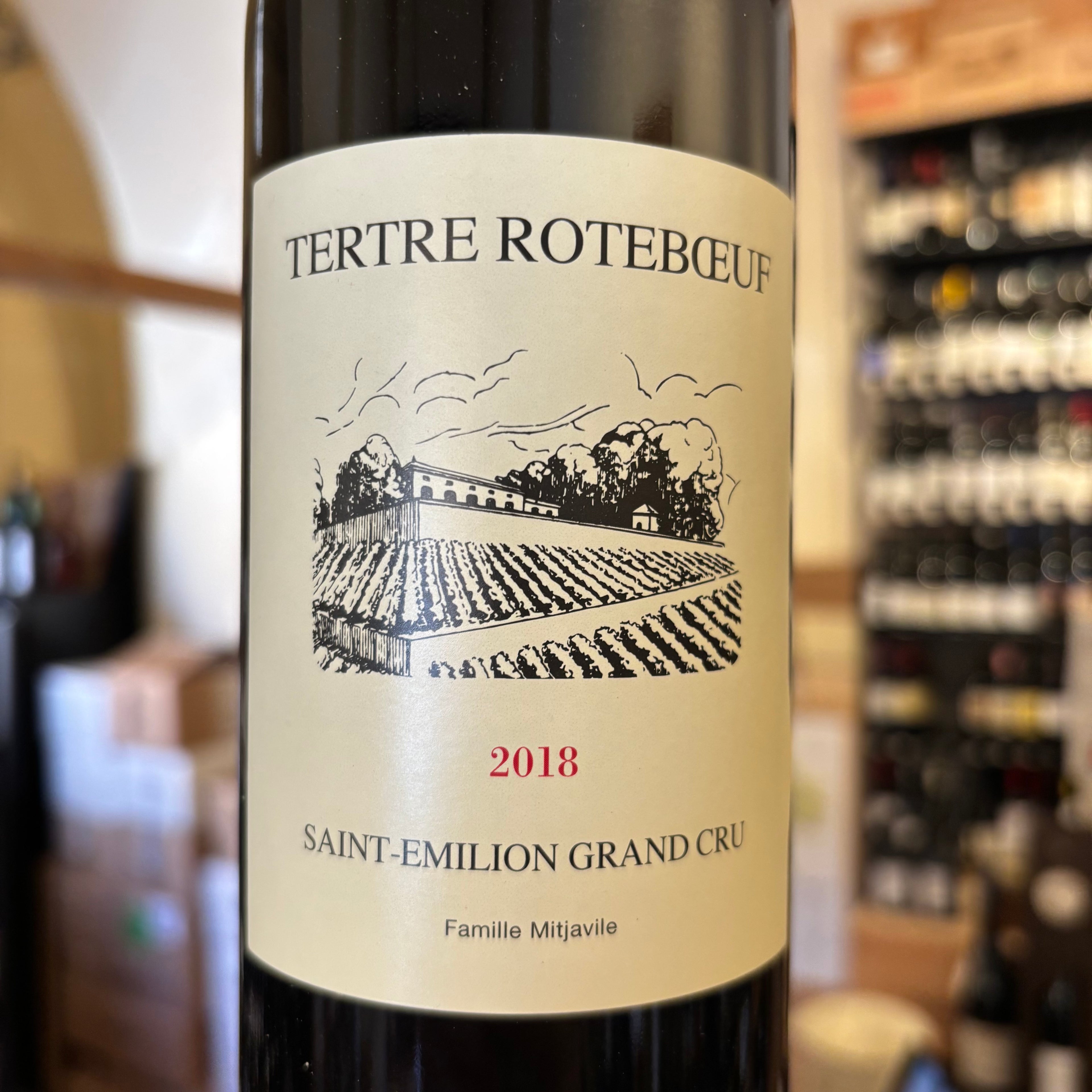 Saint-Emilion Grand Cru 2018 Chateau Le Tertre-Roteboeuf tertre-roteboeuf