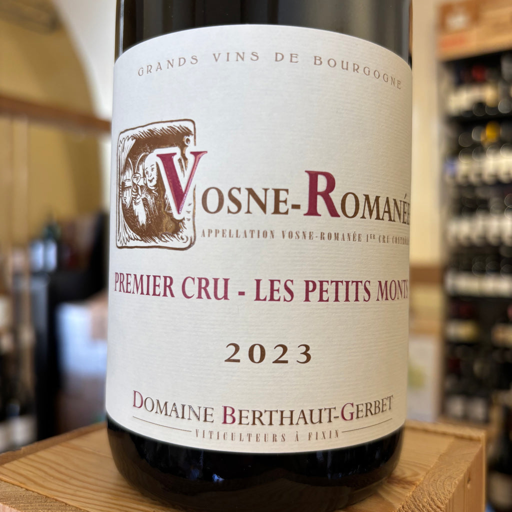 Les Petits Monts Vosne-Romanee Premier Cru 2023 Domaine Berthaut-Gerbet Berthaut-Gerbet