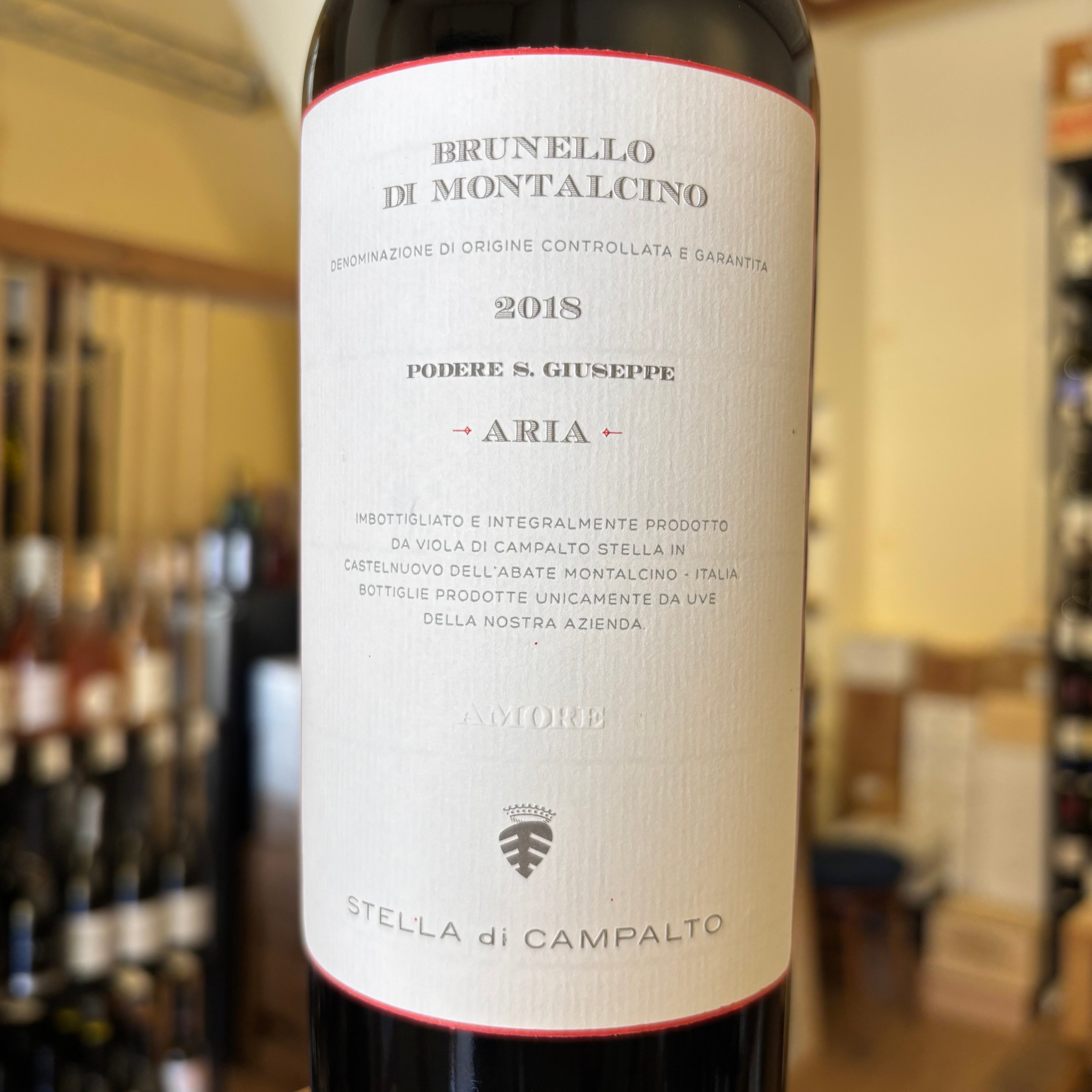 Brunello di Montalcino 2010/2012/2016/2018/2019 Stella di Campalto Stella di Campalto