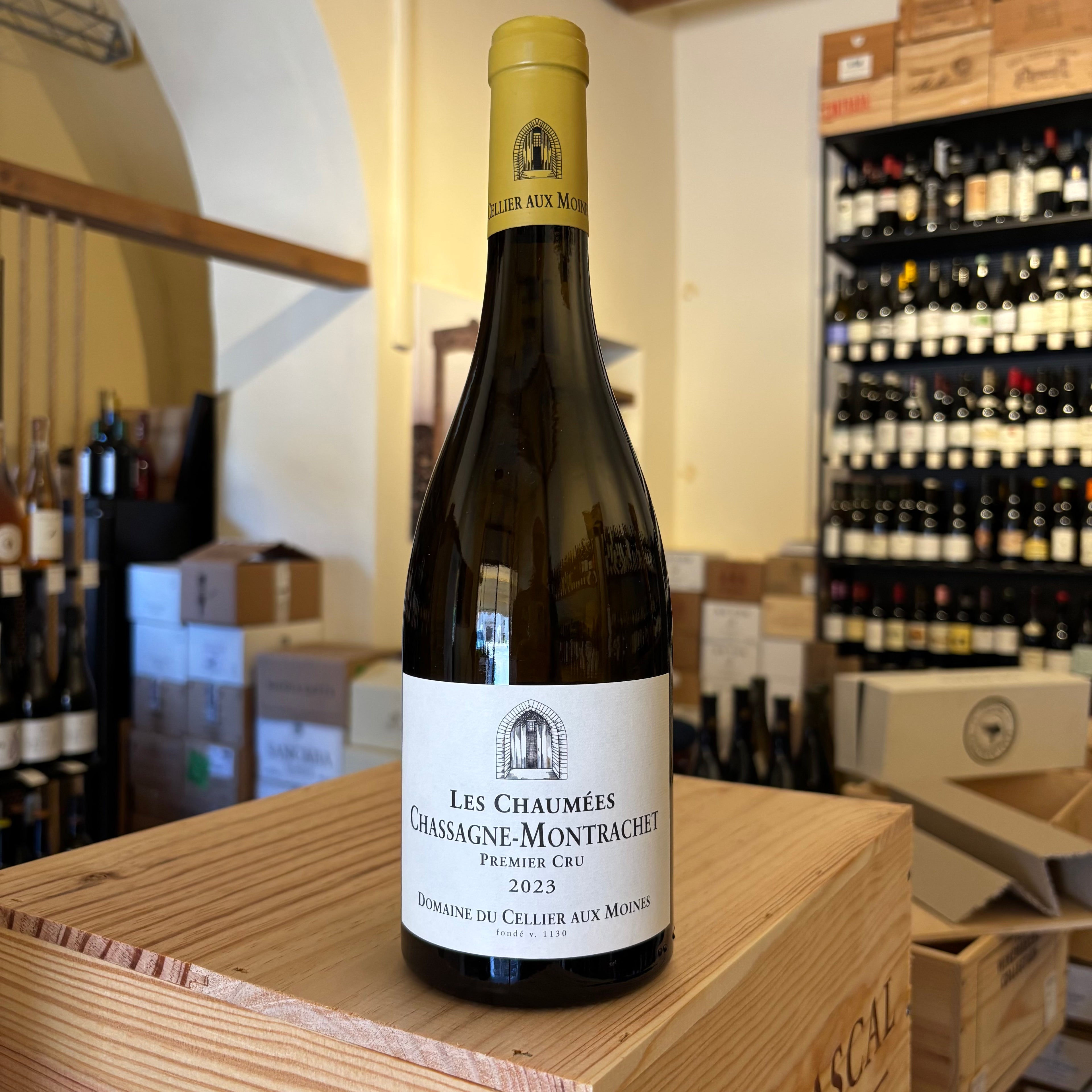 Les Chaumees Chassagne-Montrachet Premier Cru 2023 Domaine du Cellier aux Moines Domaine du cellier aux moines