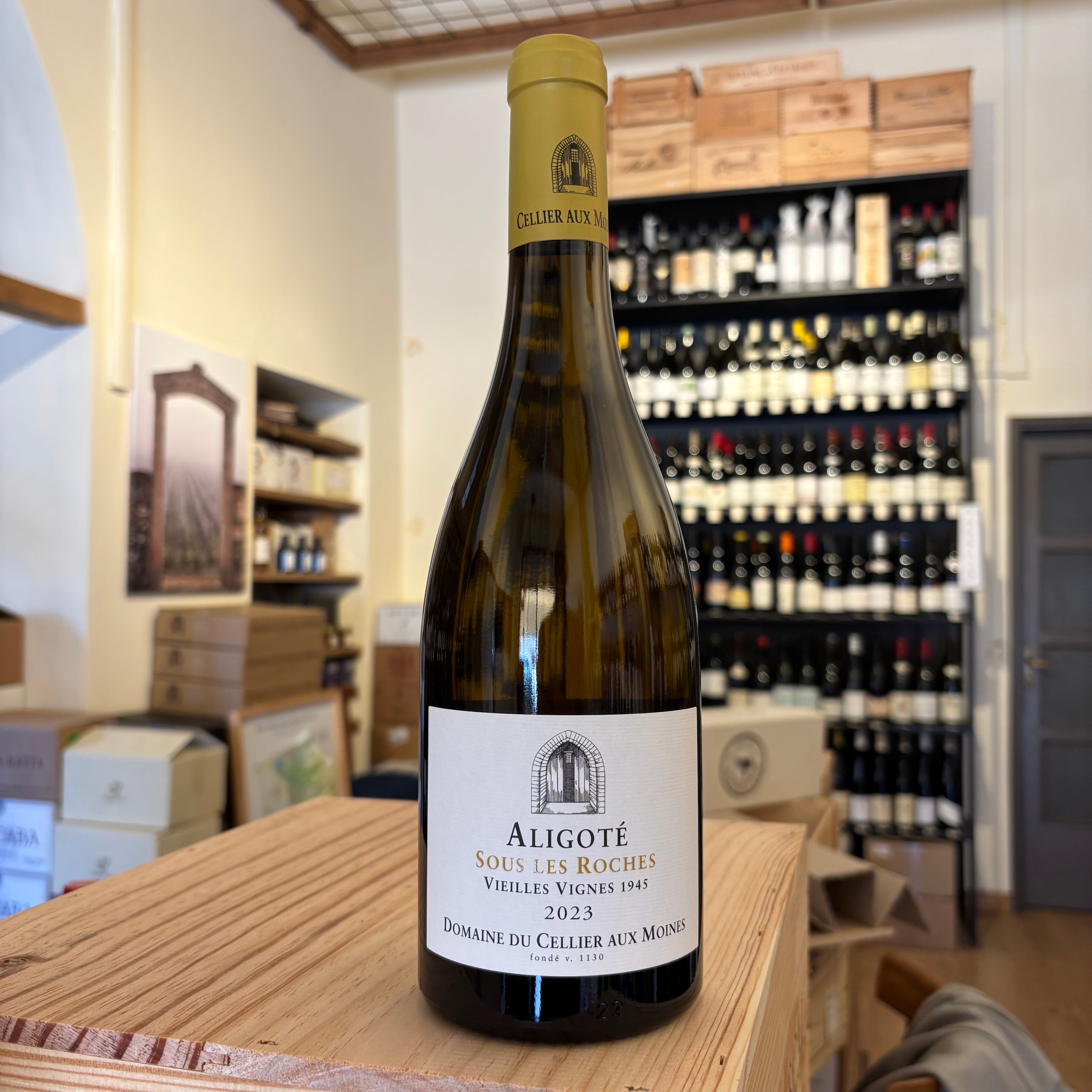 Bourgogne Aligote Sous les Roches "Vieilles Vignes 1945" 2023  Domaine du Cellier aux Moines Domaine du cellier aux moines