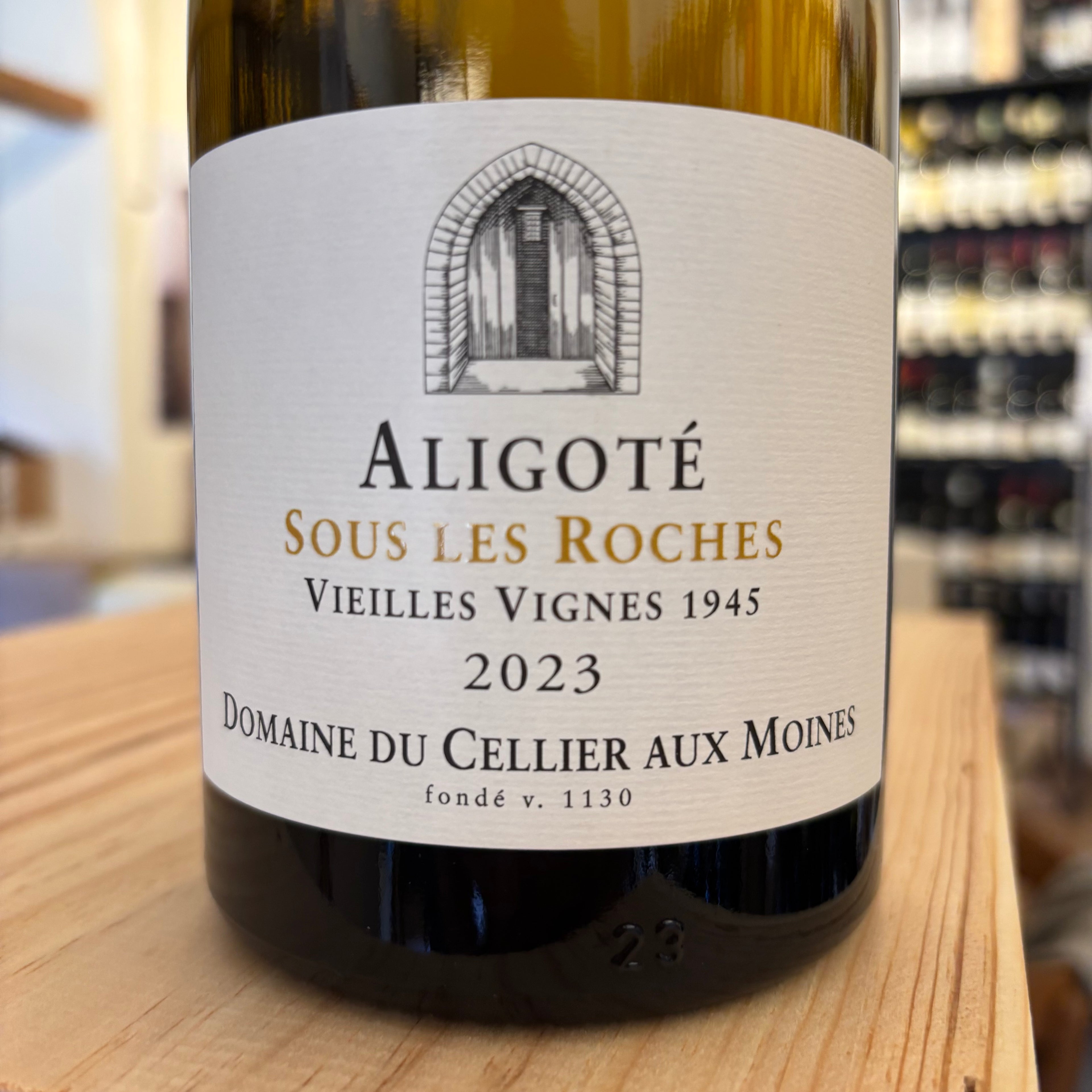 Bourgogne Aligote Sous les Roches "Vieilles Vignes 1945" 2023  Domaine du Cellier aux Moines Domaine du cellier aux moines
