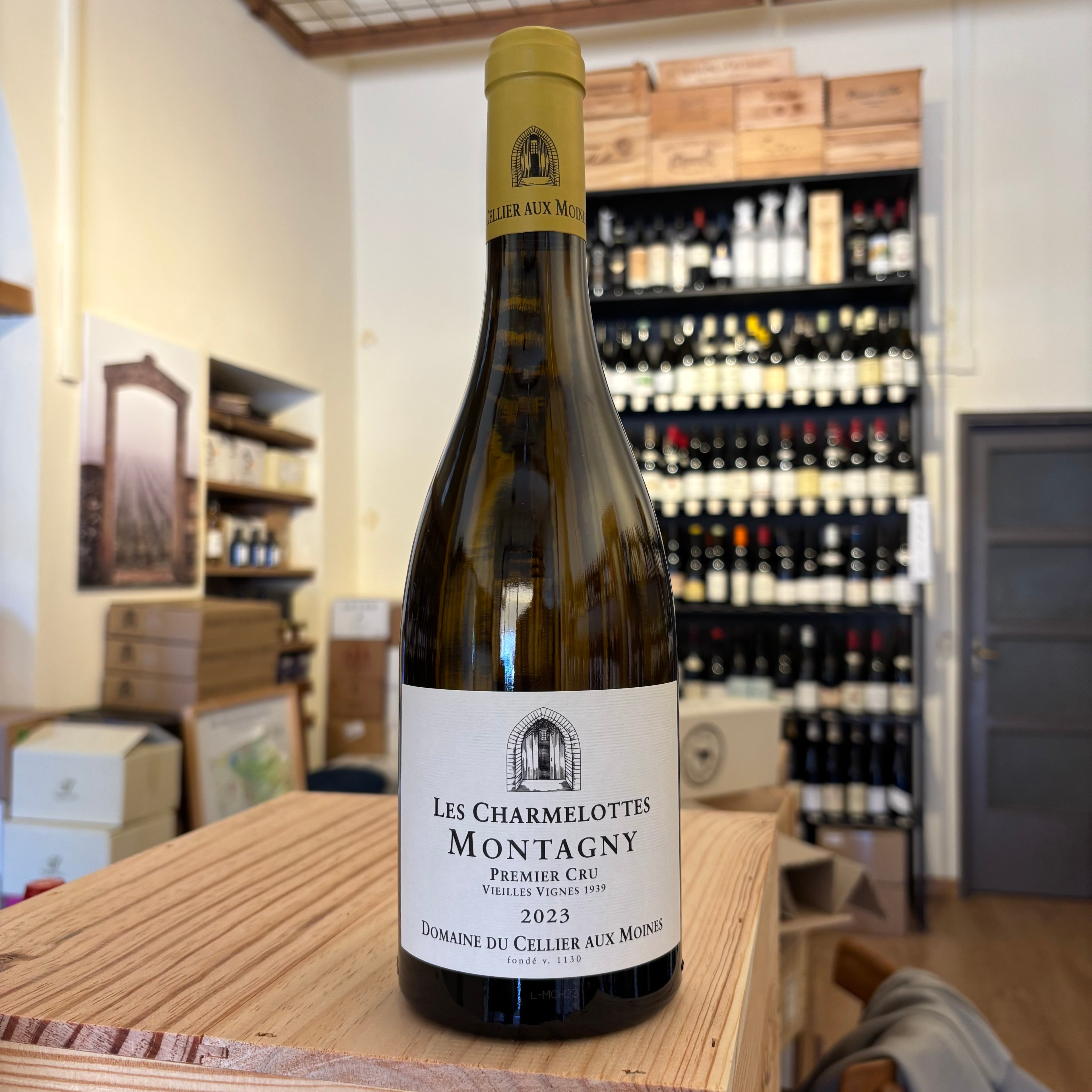 Les Charmelottes Montagny Premier Cru 2023 Domaine du Cellier aux Moines Domaine du cellier aux moines