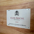 'Clos Pascal' Monopole Givry 2023 Domaine du Cellier aux Moines Domaine du cellier aux moines