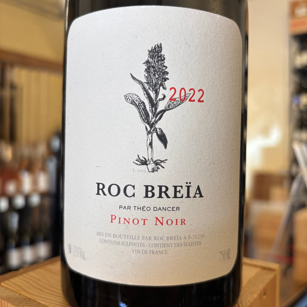 Roc Breia Pinot Noir Vin de France 2022 Theo Dancer Theo Dancer