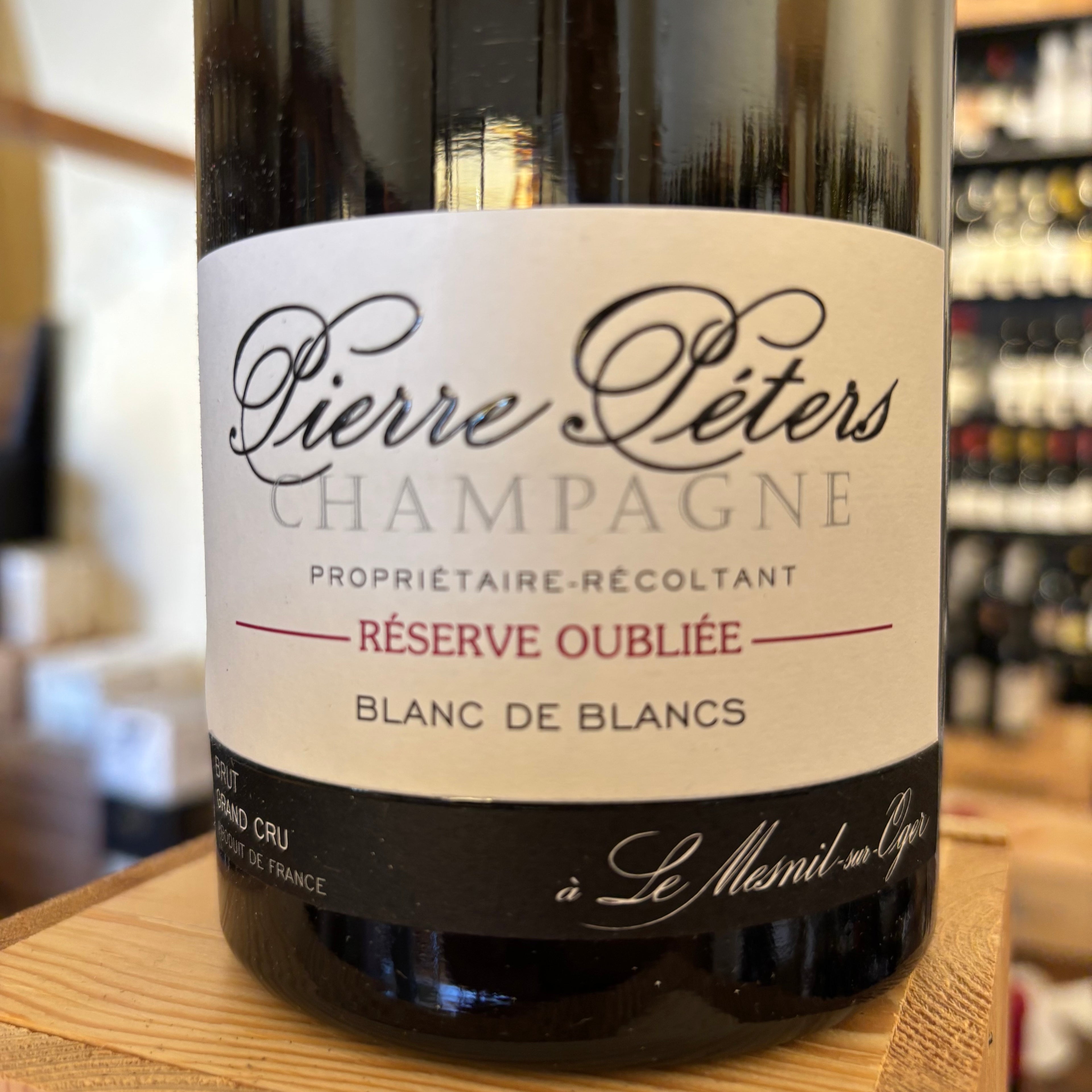 'Reserve Oubliee' Grand Cru Blanc de Blancs Brut Pierre Peters