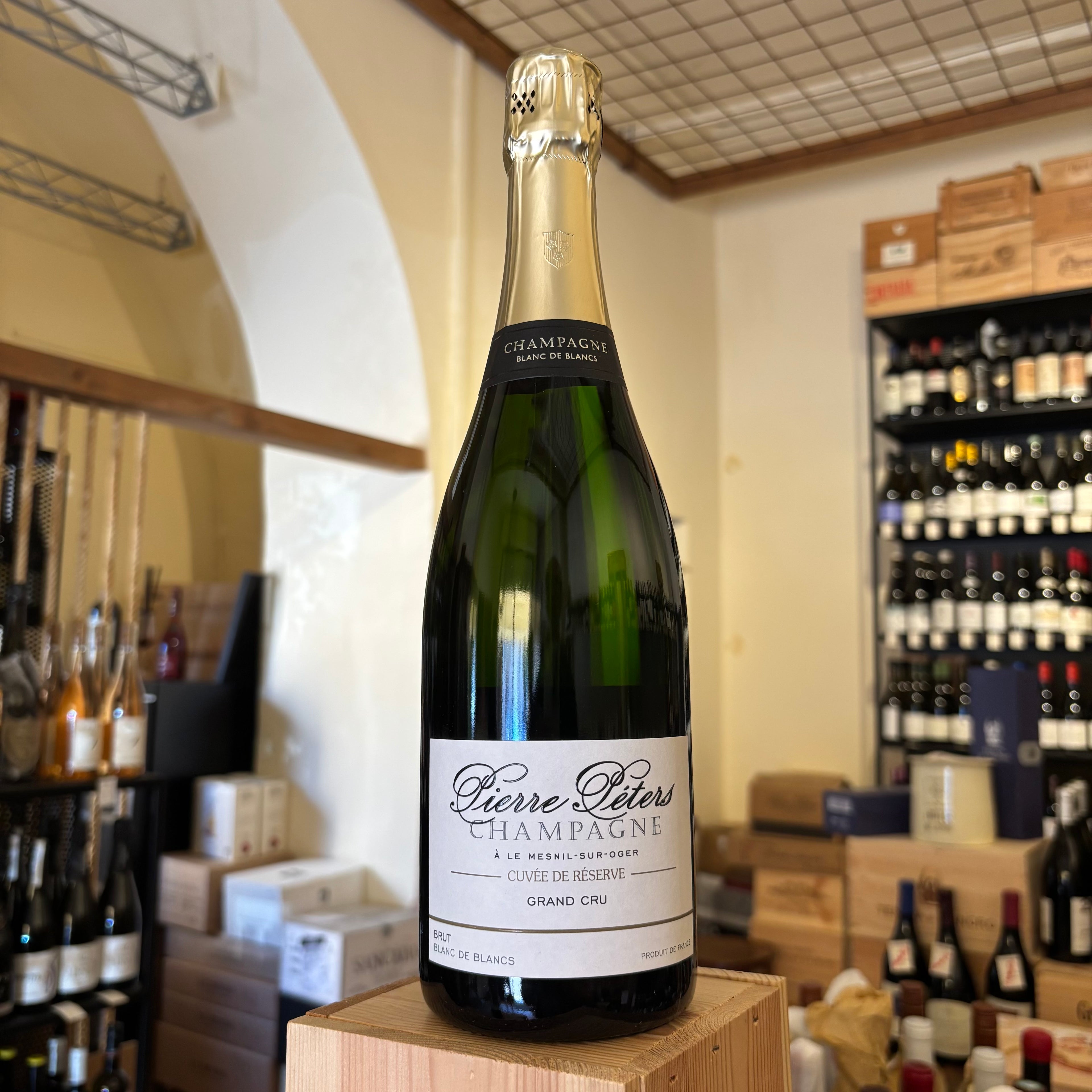 Cuvee de Reserve Blanc de Blancs Grand Cru Brut Pierre Peters