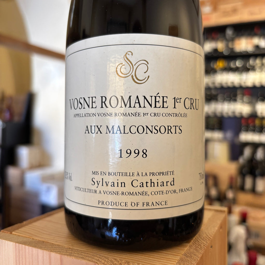 Vosne-Romanee Premier Cru Aux Malconsorts 1998 Sylvain Cathiard Sylvain Cathiard