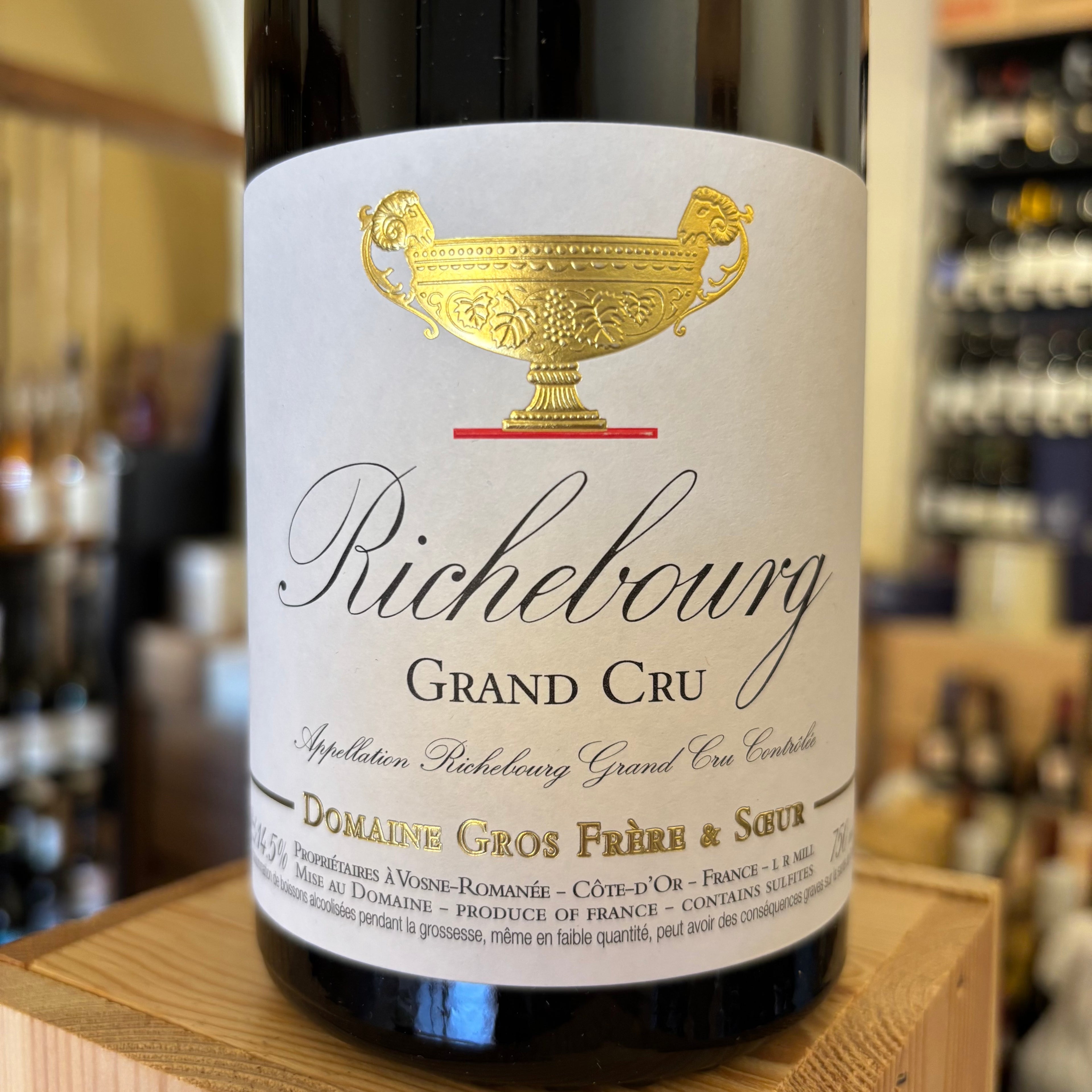 Domaine Gros Frere et Soeur Richebourg Grand Cru 2019 Domaine Gros Frères et Soeurs