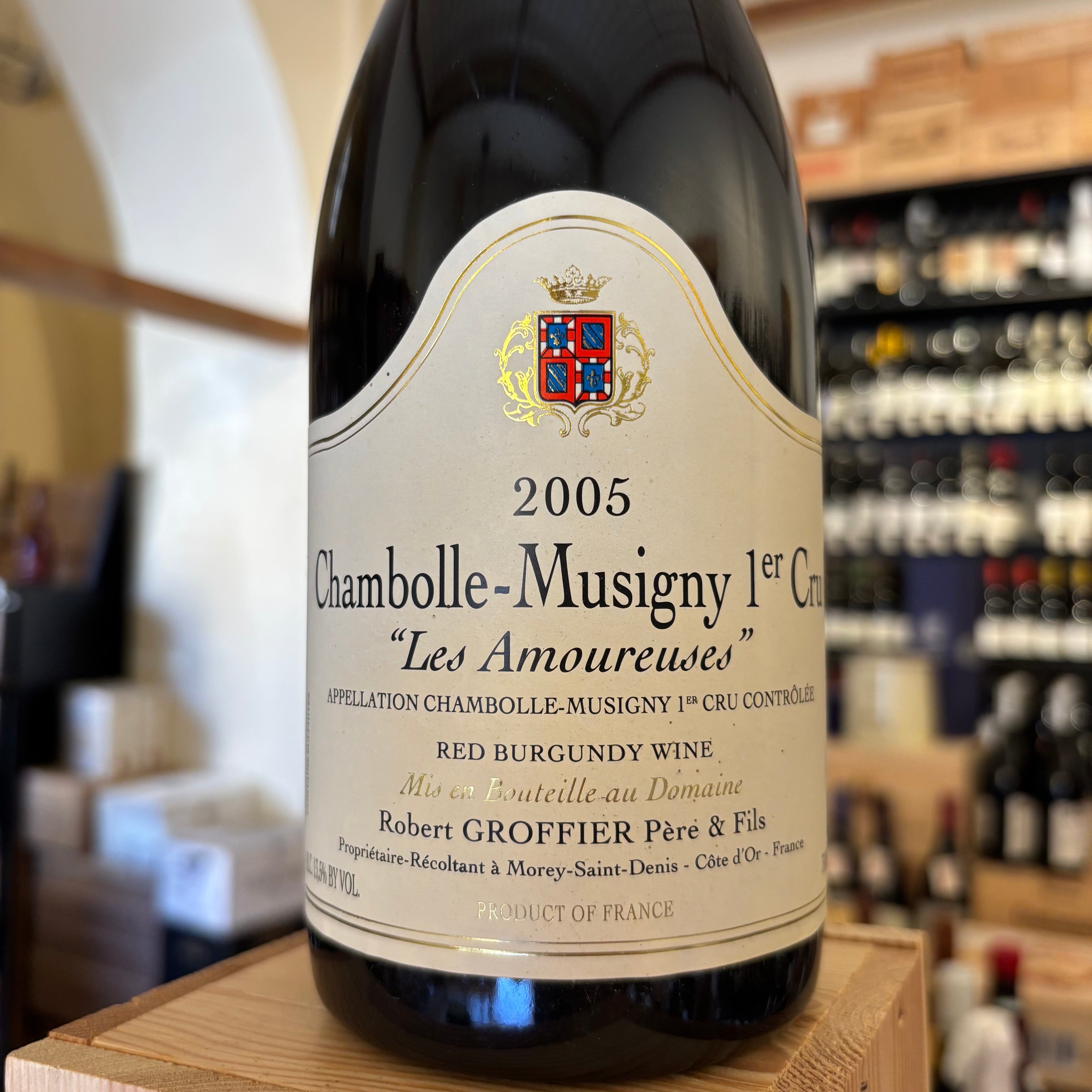 Les Amoureuses Chambolle-Musigny Premier Cru 2005 Domaine Robert Groffier Pere & Fils Robert Groffier