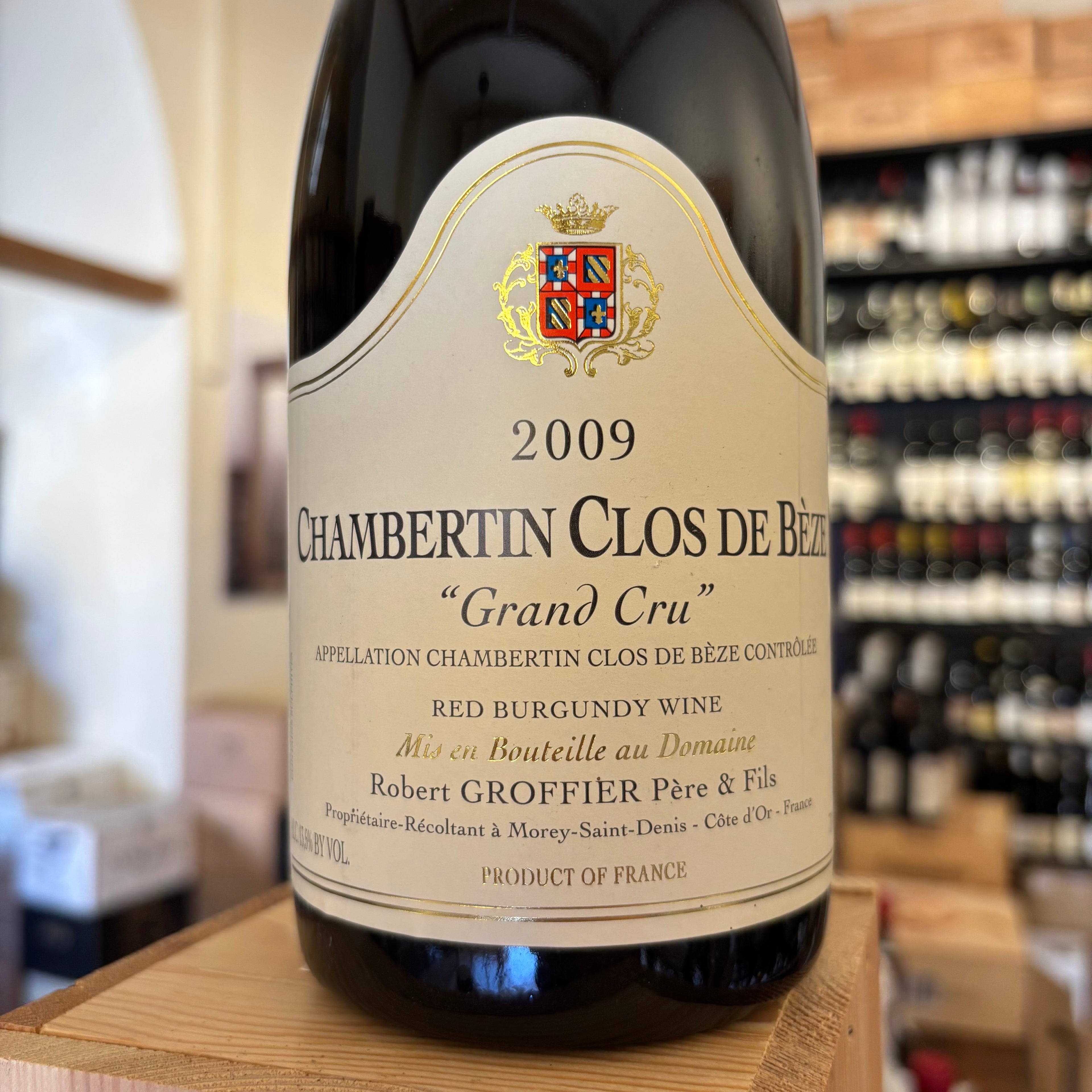 Chambertin Clos-de-Beze Grand Cru 2009 Domaine Robert Groffier Pere & Fils Robert Groffier