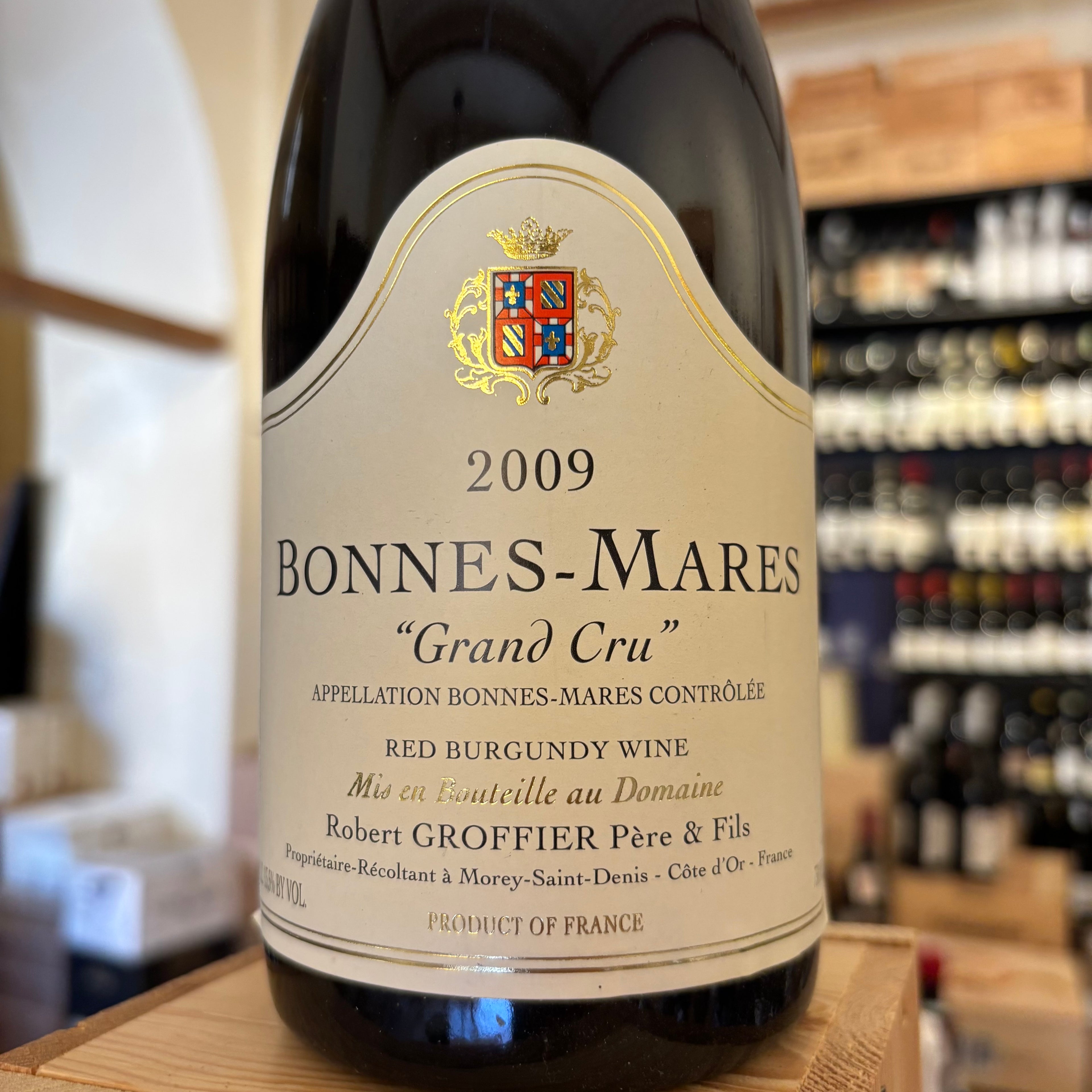 Robert Groffier Bonnes-Mares Grand Cru 2009 Robert Groffier
