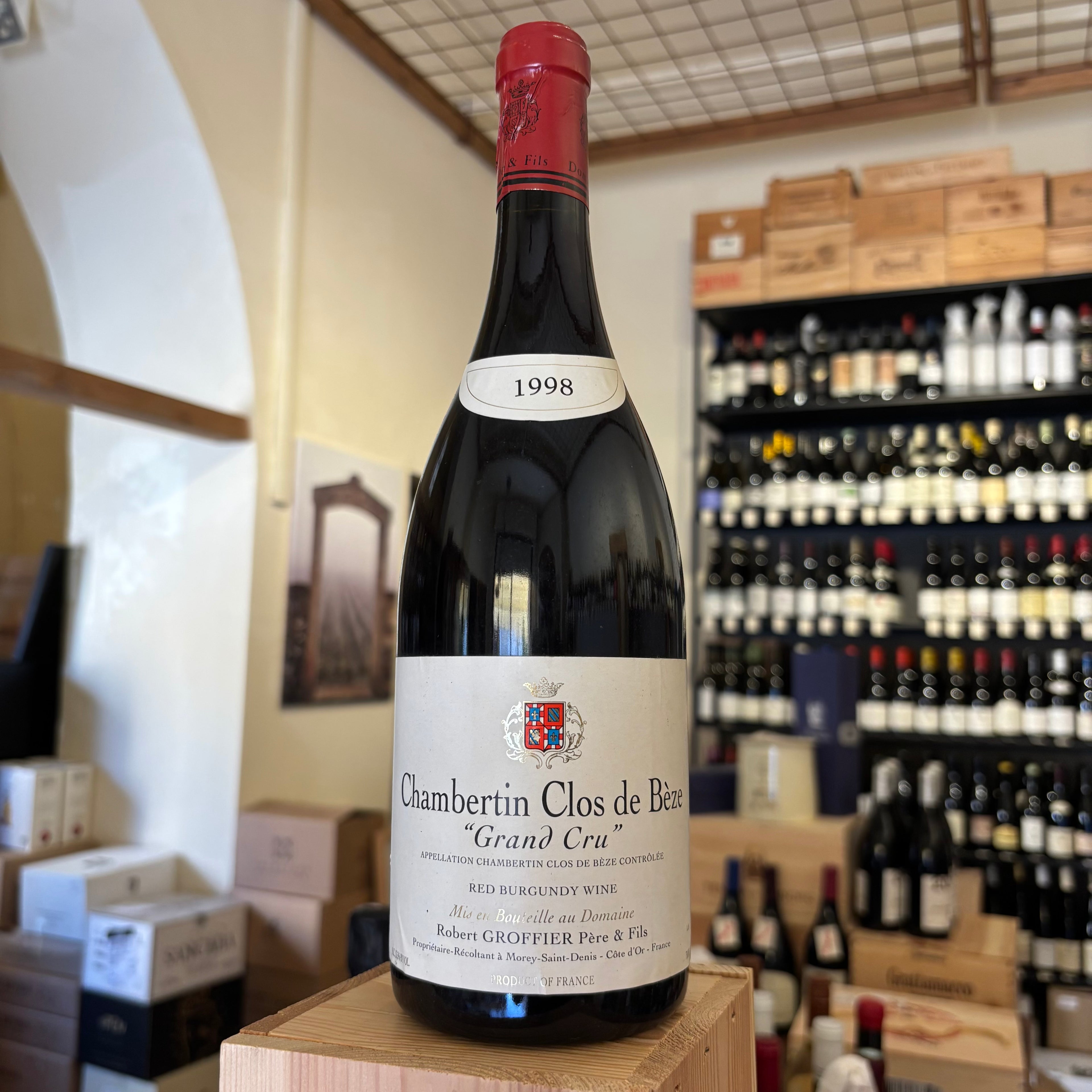 Chambertin Clos-de-Beze Grand Cru 1998 Domaine Robert Groffier Pere & Fils Robert Groffier