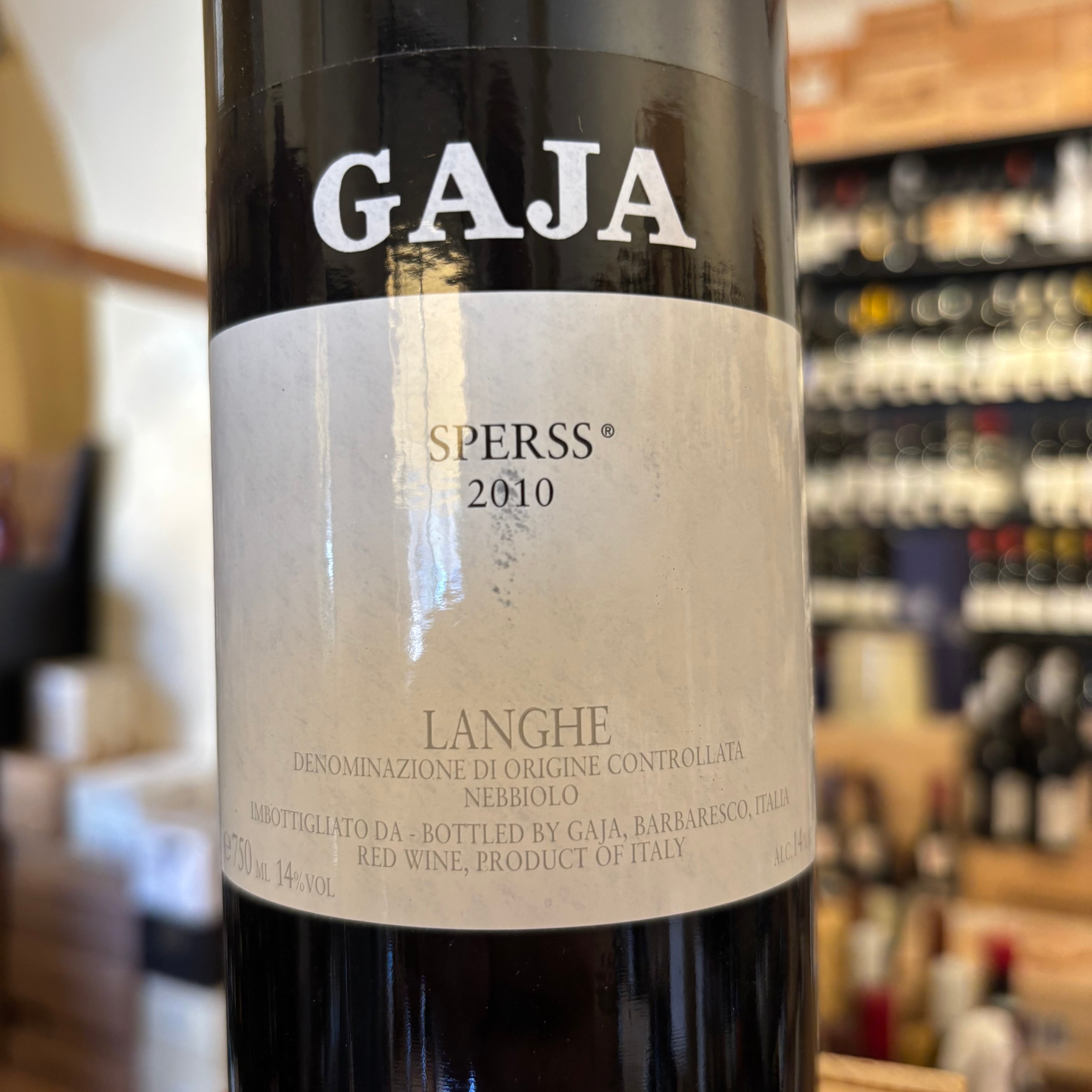 Sperss Langhe 2010 Gaja gaja