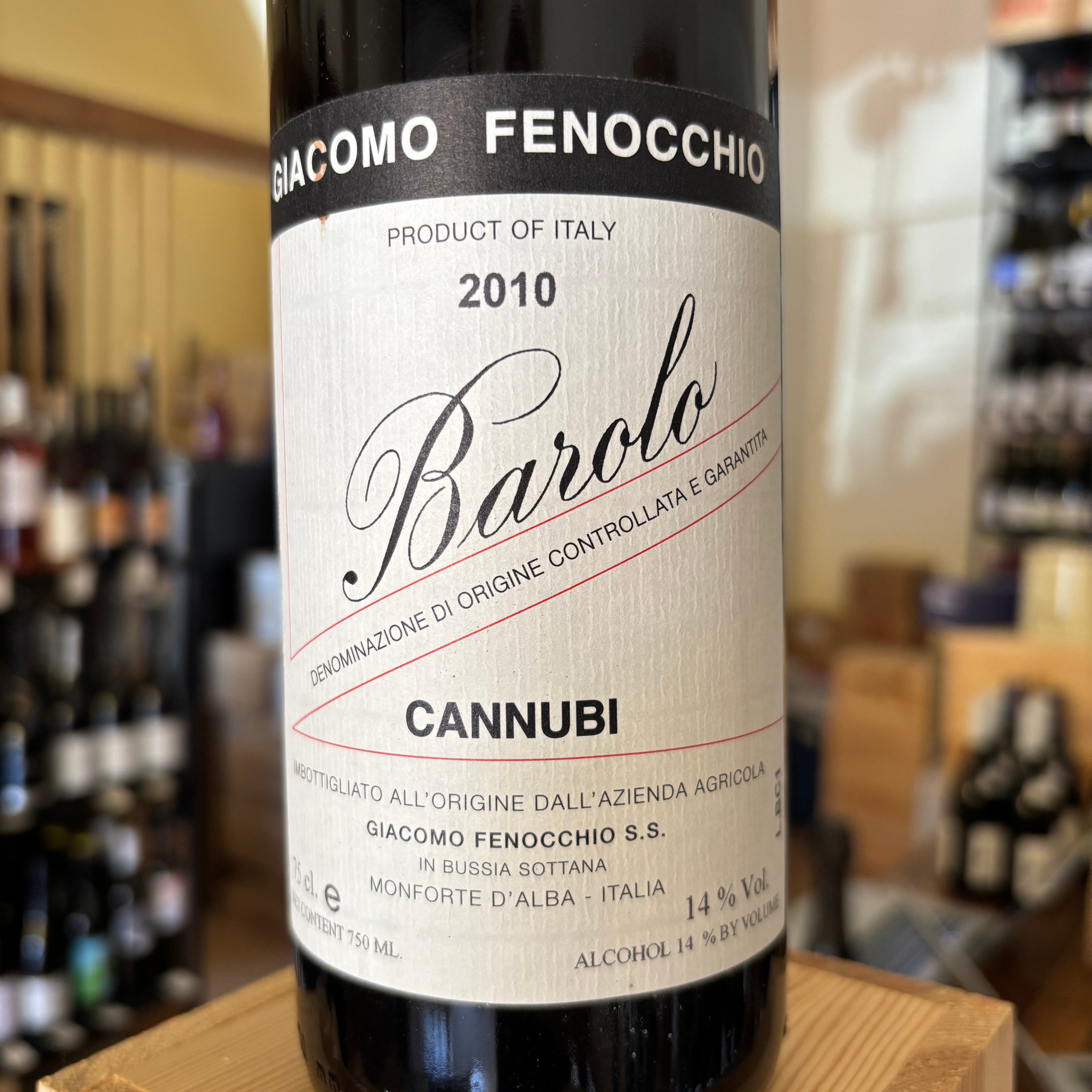 Cannubi Barolo DOCG 2010 Giacomo Fenocchio fenocchio