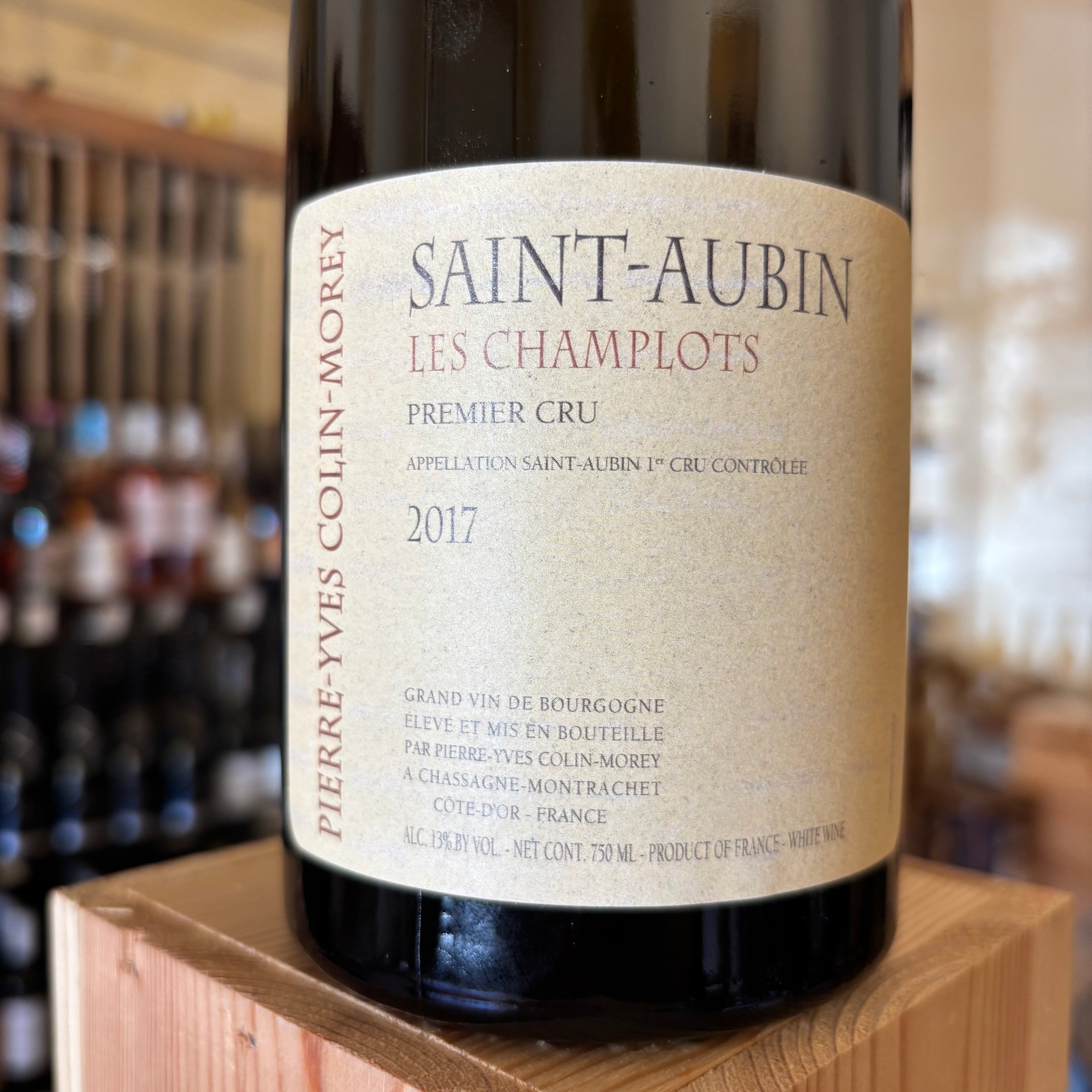 Saint-Aubin Les Champelots Premier Cru 2017 Pierre-Yves Colin-Morey Pierre-Yves Colin-Morey
