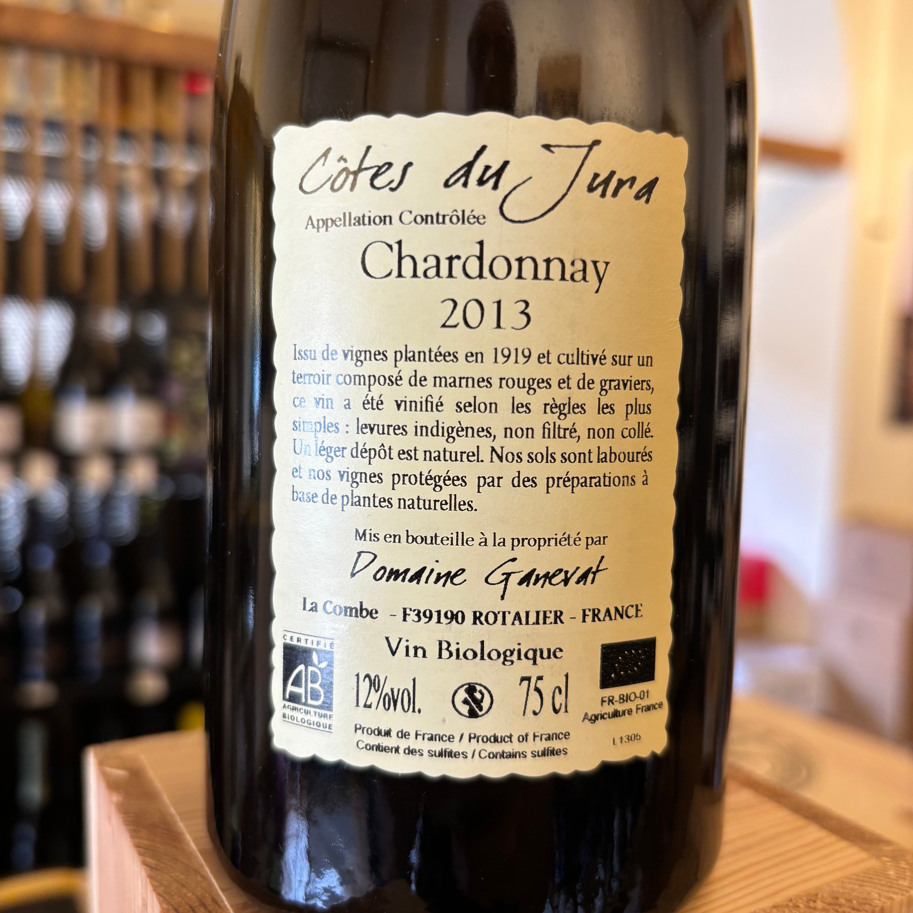 Les Grands Teppes Vieilles Vignes 2013 Anne et Jean-Francois Ganevat Ganevat