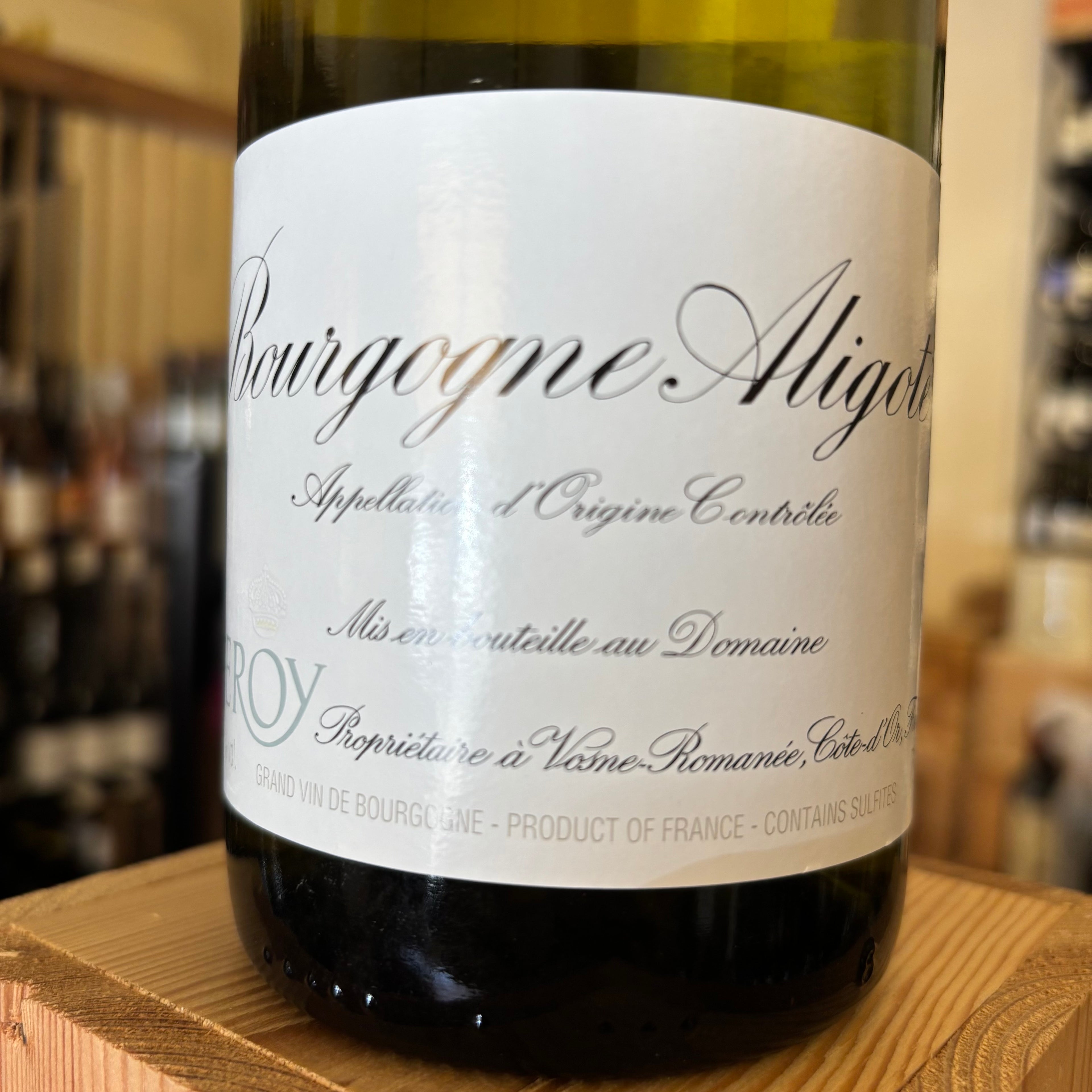 Bourgogne Aligote 2011 Domaine Leroy Domaine Leroy