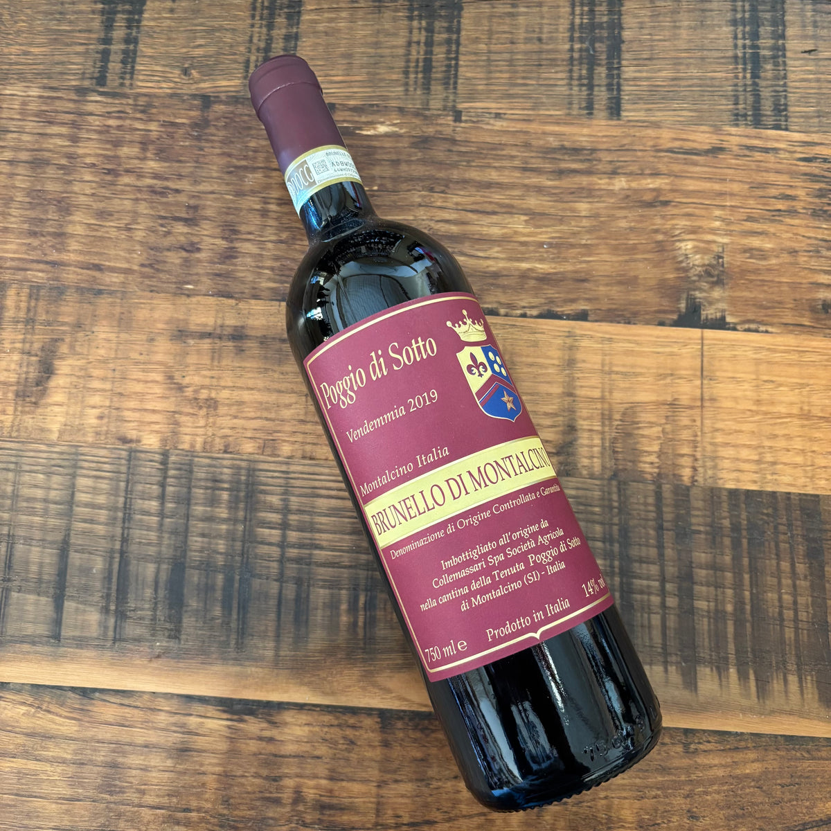 Brunello di Montalcino 2019 Fattoria Poggio di Sotto Poggio di Sotto