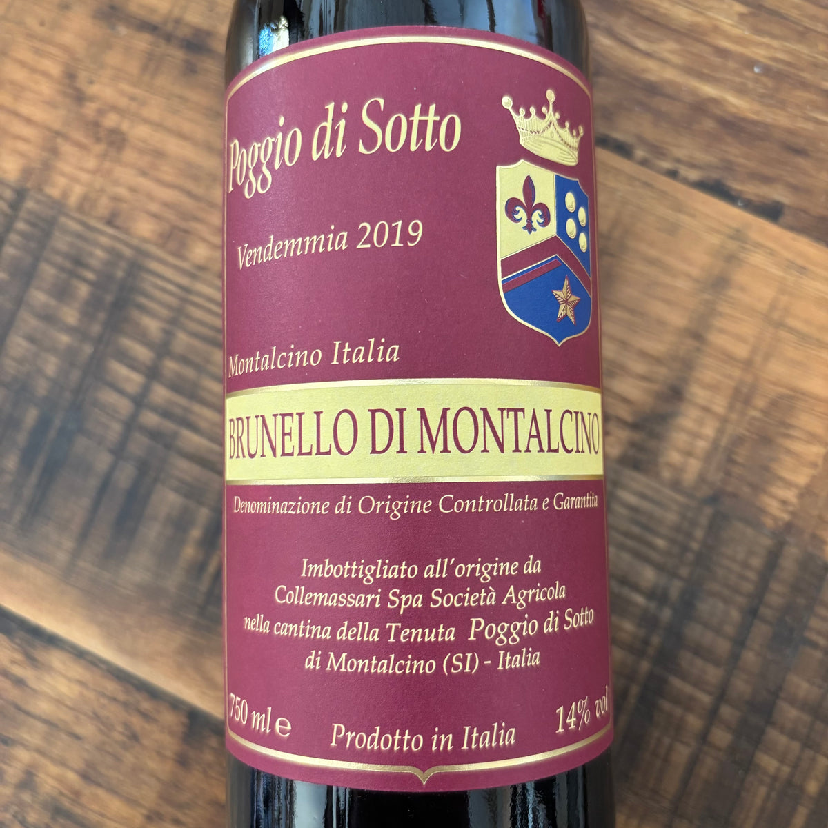 Brunello di Montalcino 2019 Fattoria Poggio di Sotto Poggio di Sotto